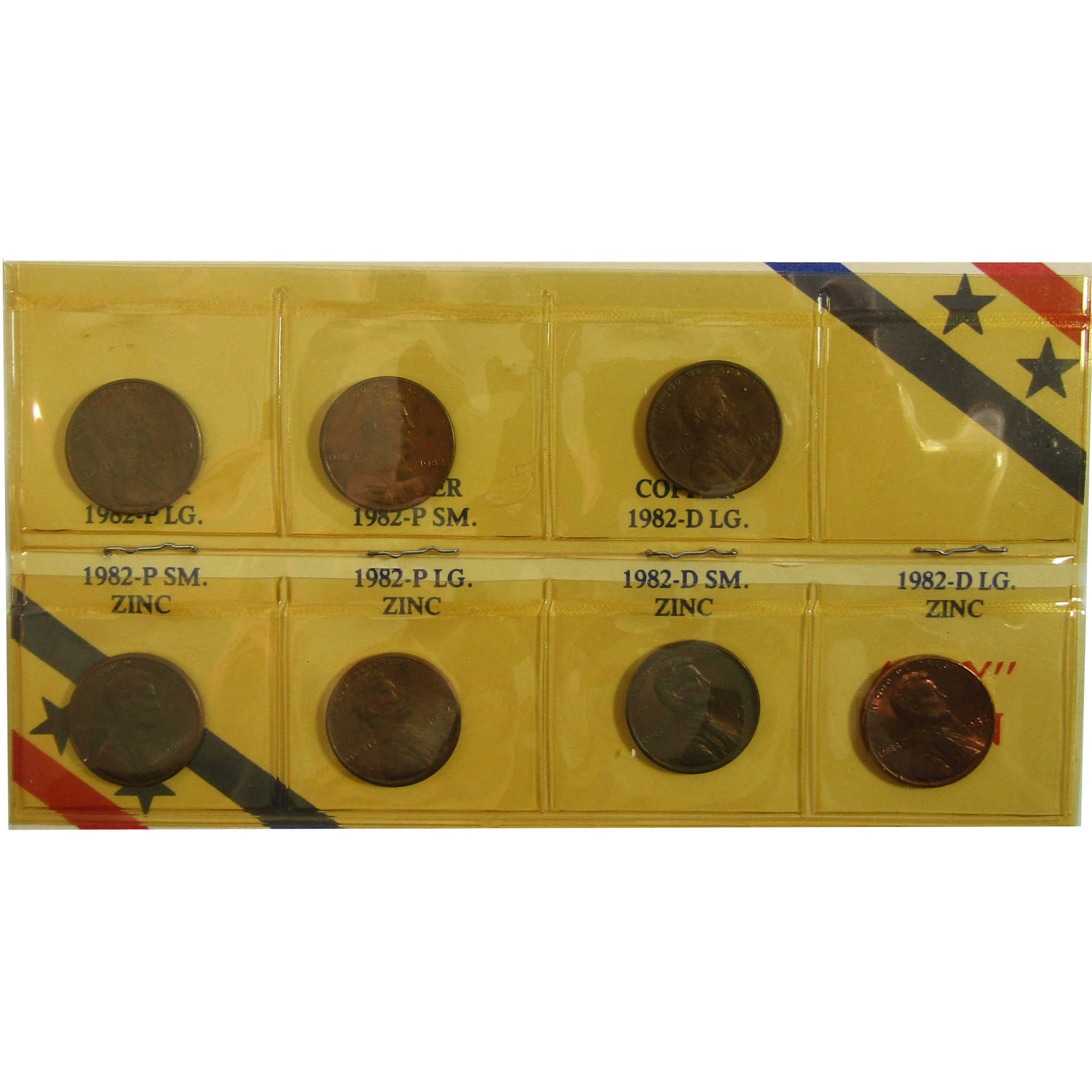 1982 P&D Unofficial 15-Coin Uncirculated Mint Set SKU:I27874