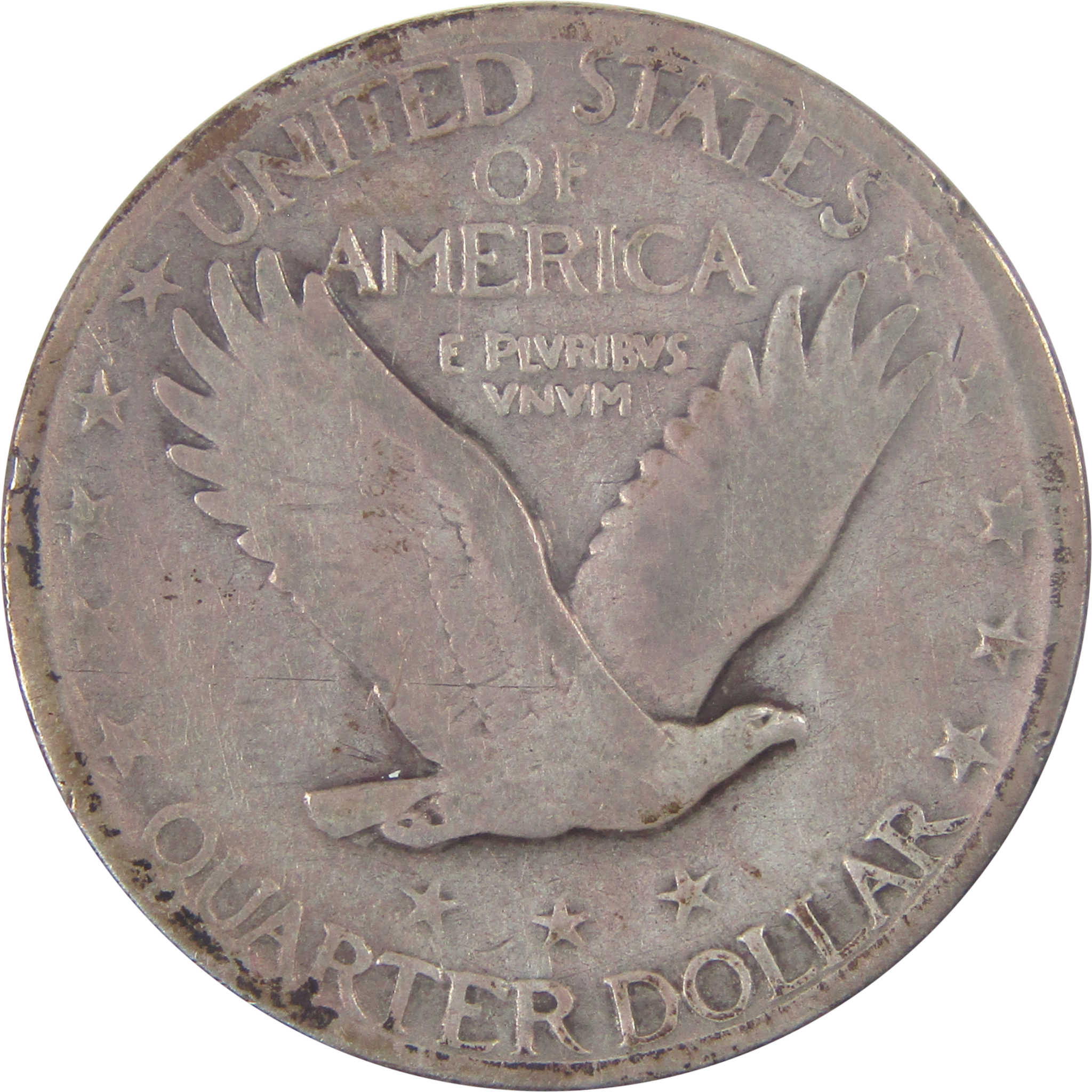 1927 S Standing Liberty Quarter VG Very Good Silver 25c SKU:I17368
