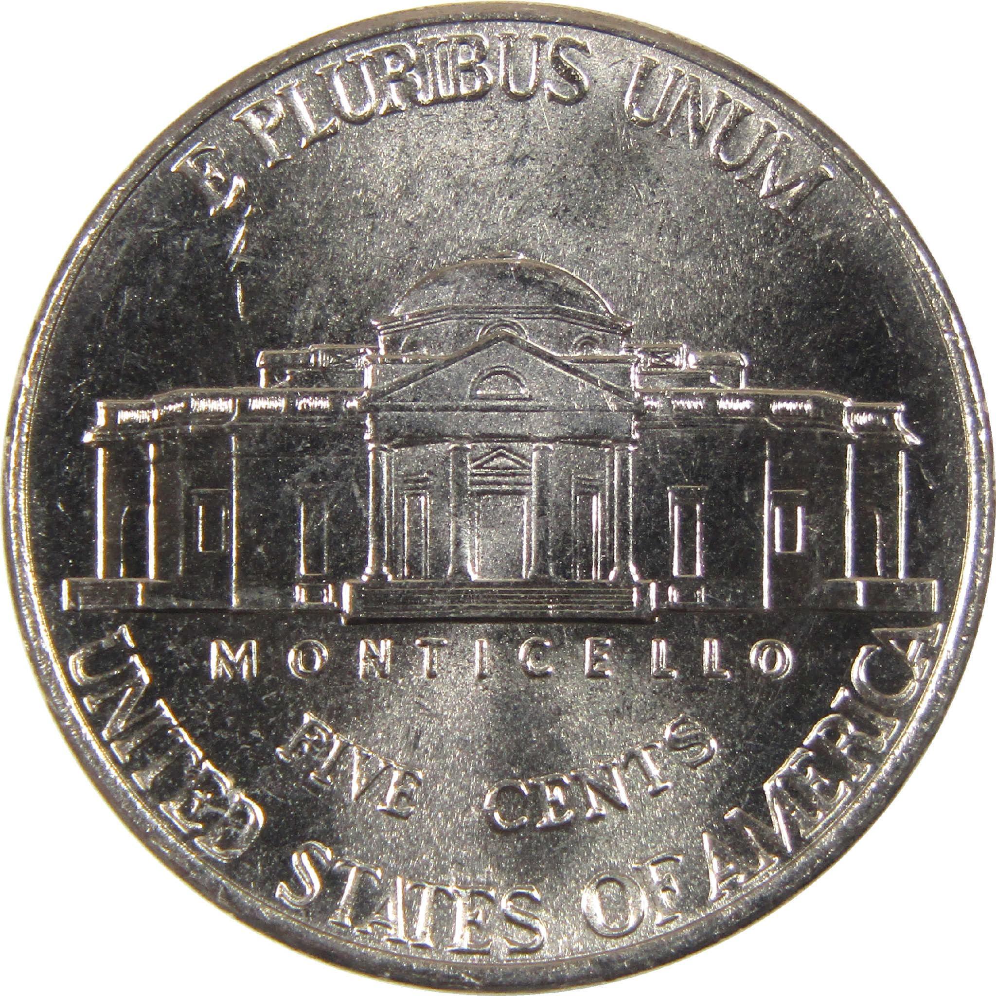 2003 D Jefferson Nickel Uncirculated 5c Coin