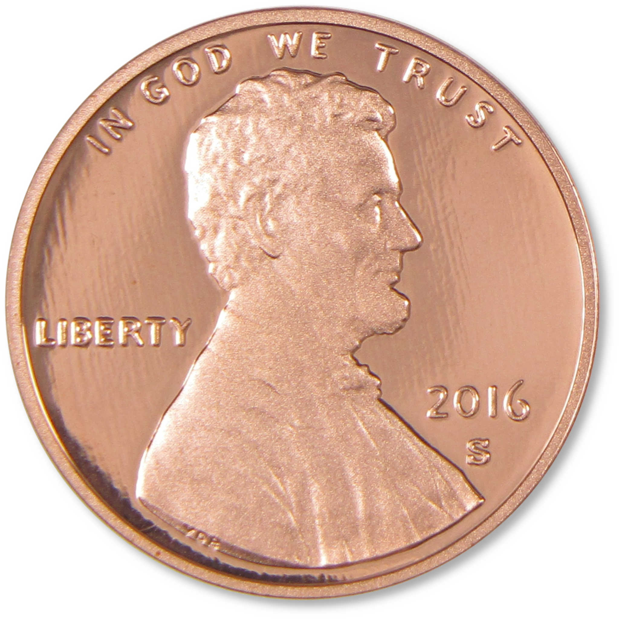 2016 S Lincoln Shield Cent Choice Proof Penny 1c Coin