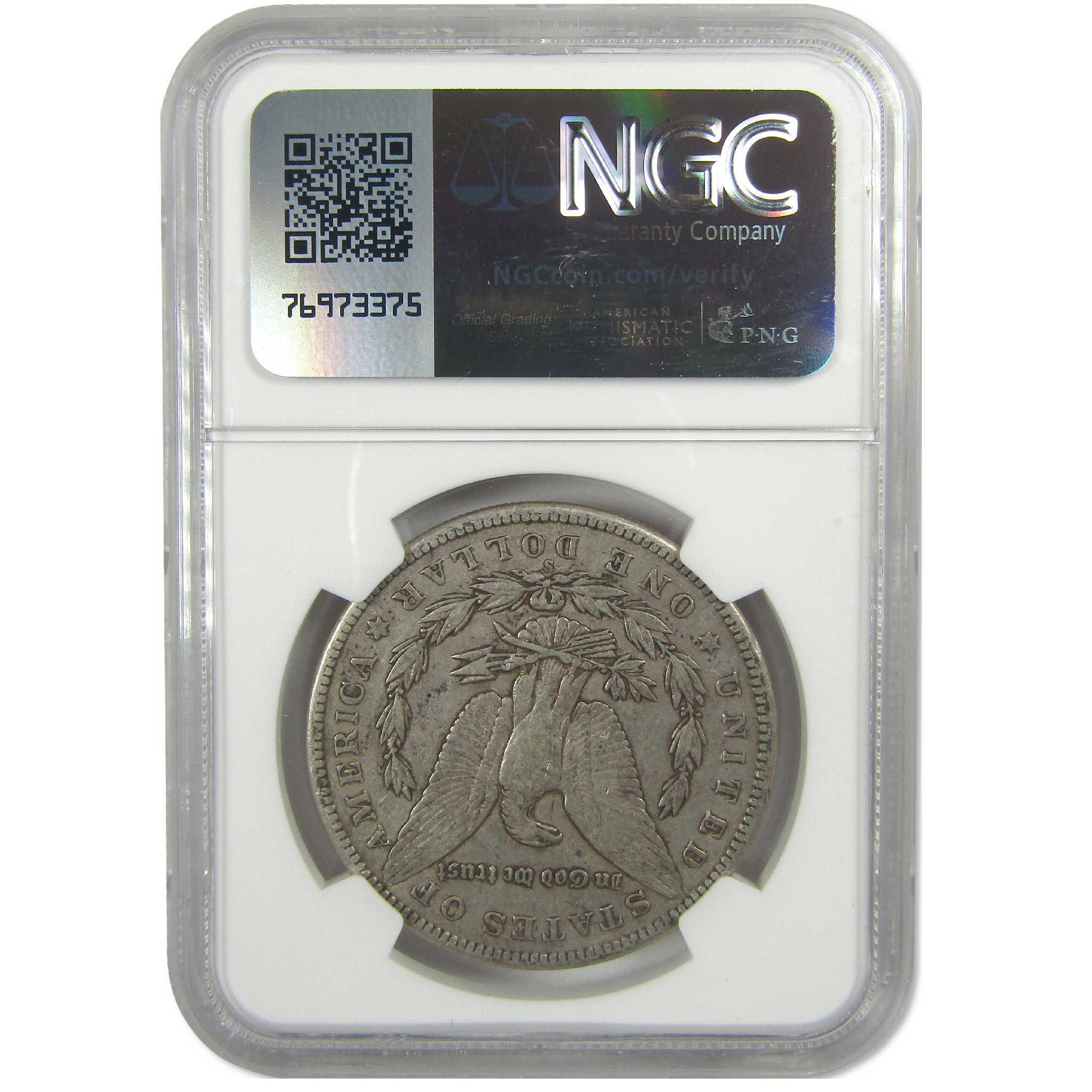 1896 S Morgan Dollar VF 30 NGC Silver $1 Coin SKU:I2873 - Morgan coin - Morgan silver dollar - Morgan silver dollar for sale - Profile Coins & Collectibles