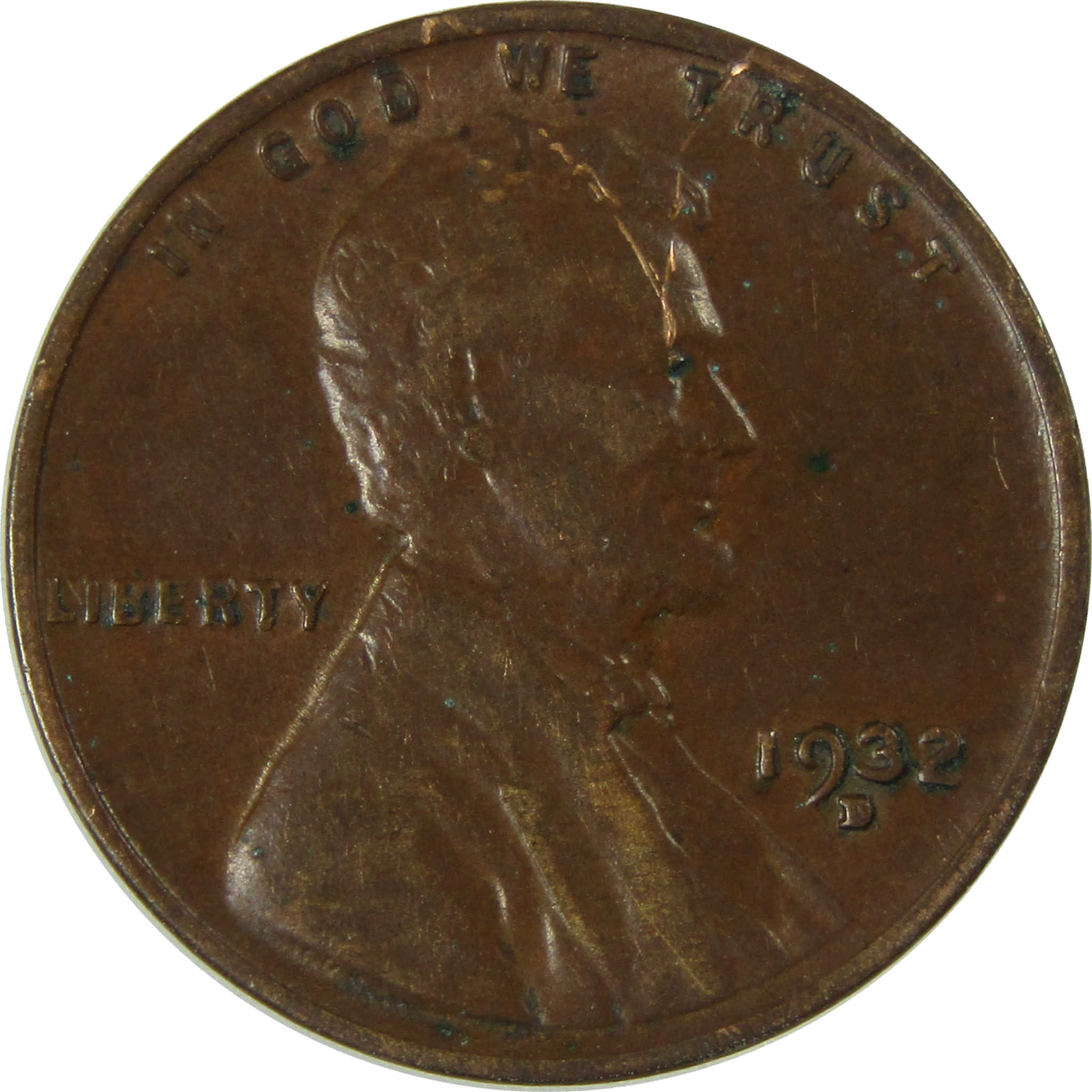 1932 D Lincoln Wheat Cent VF Very Fine Penny 1c Coin SKU:I26669