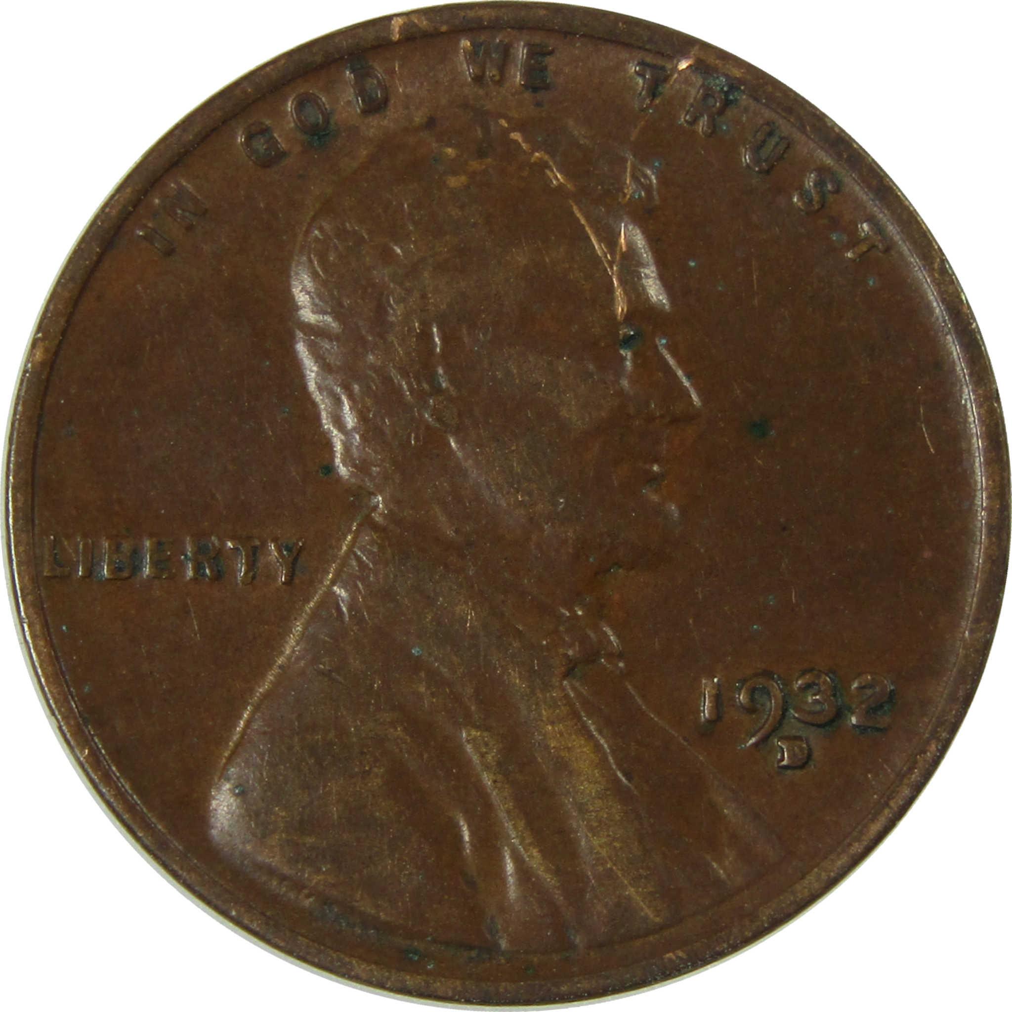 1932 D Lincoln Wheat Cent VF Very Fine Penny 1c Coin SKU:I26669