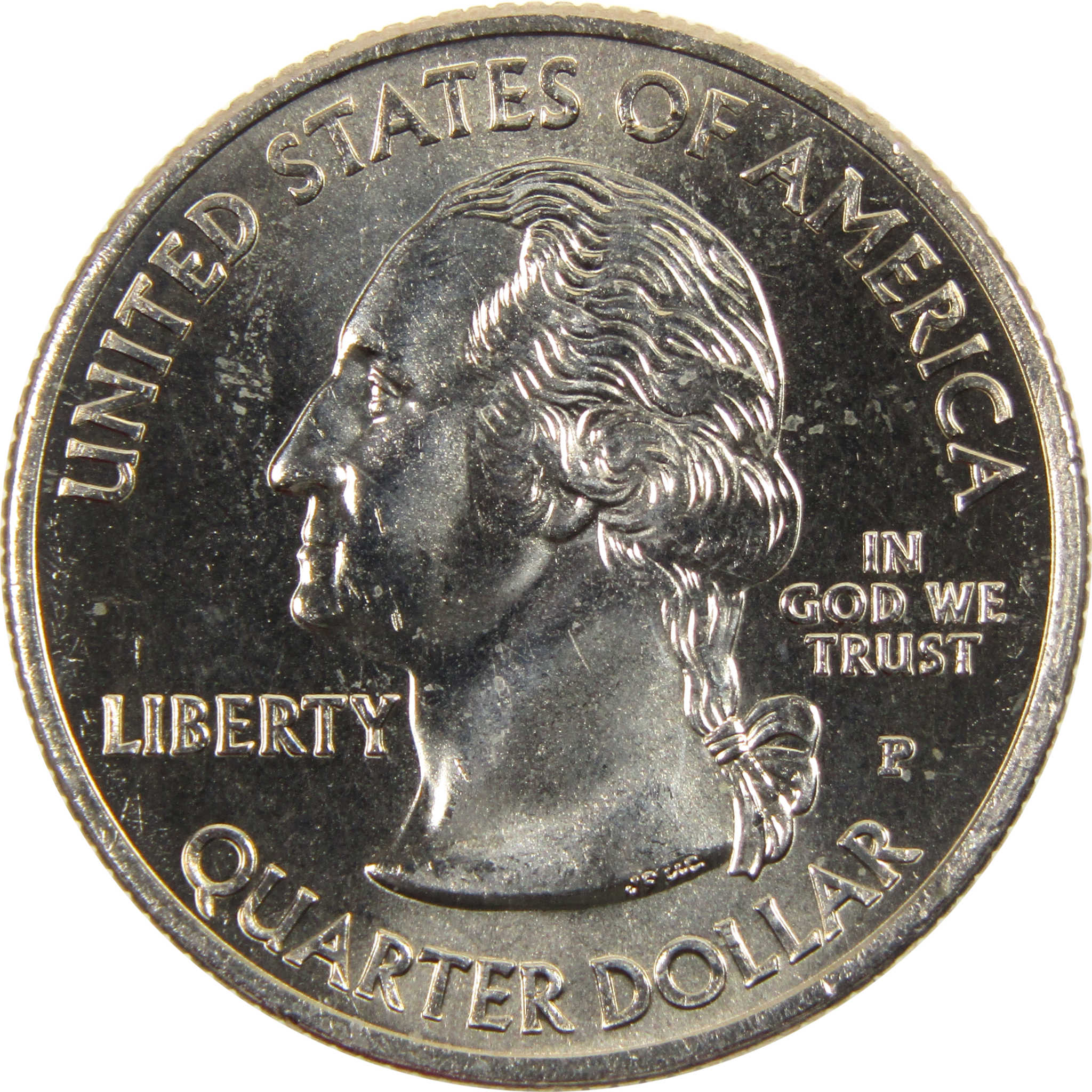 2009 P Guam DC & US Territories Quarter BU Uncirculated Clad 25c Coin