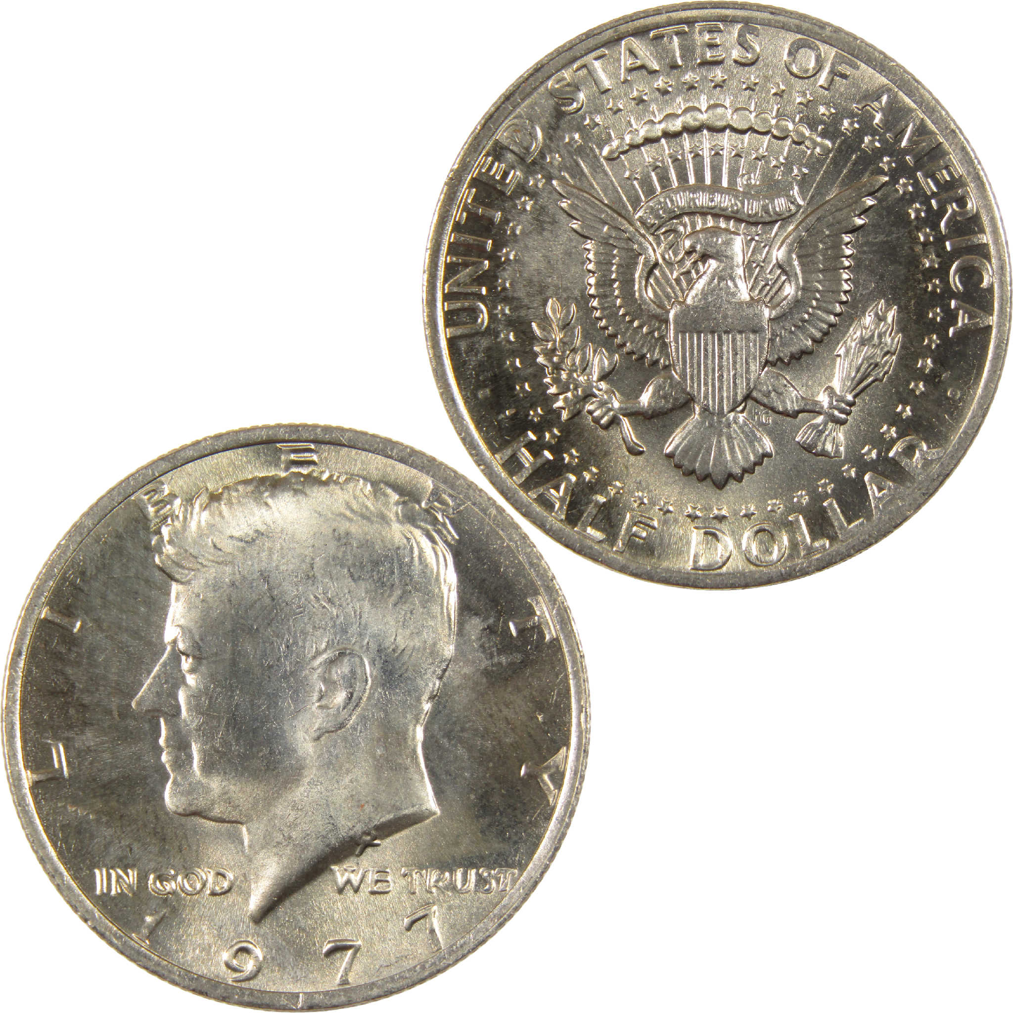 1977 Kennedy Half Dollar Uncirculated Clad 50c Coin