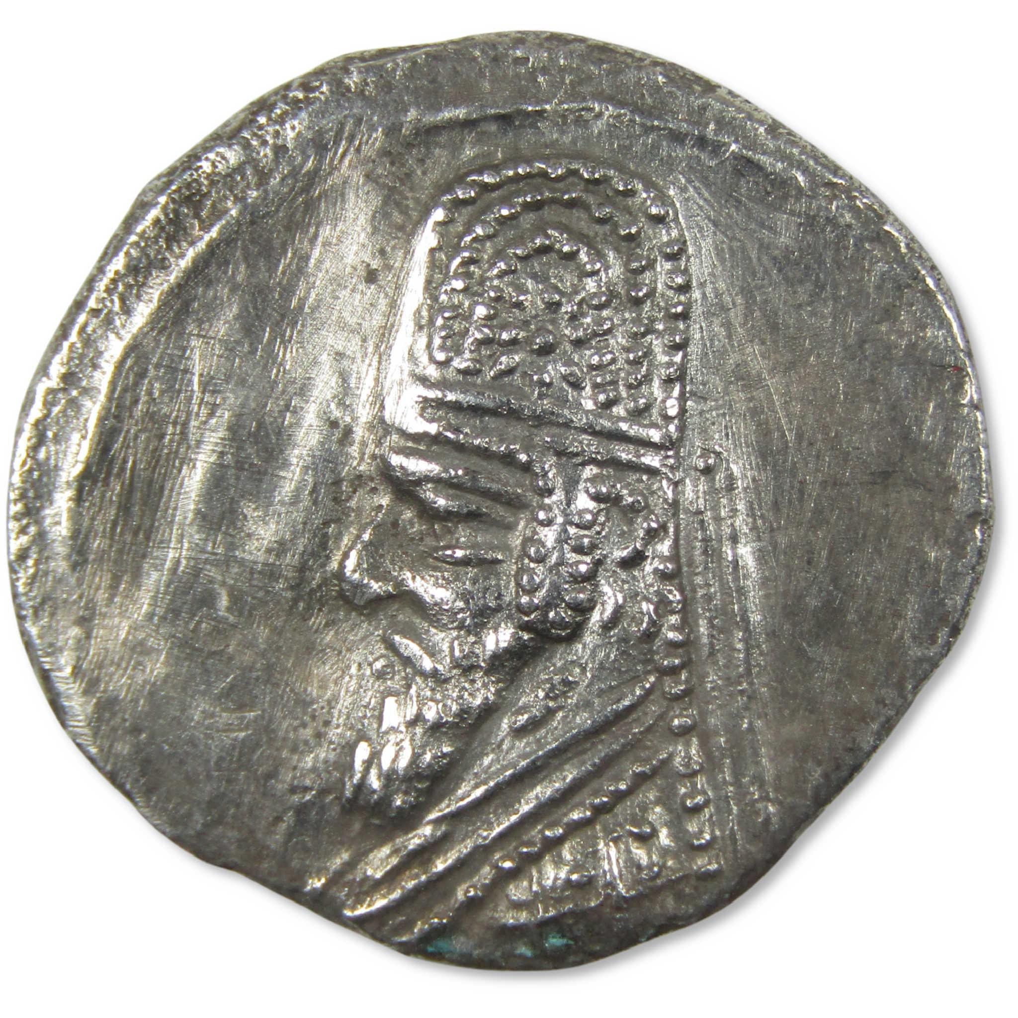 80-77 BC Osroes I Parthian Empire Silver Drachm VF Ancient Coin