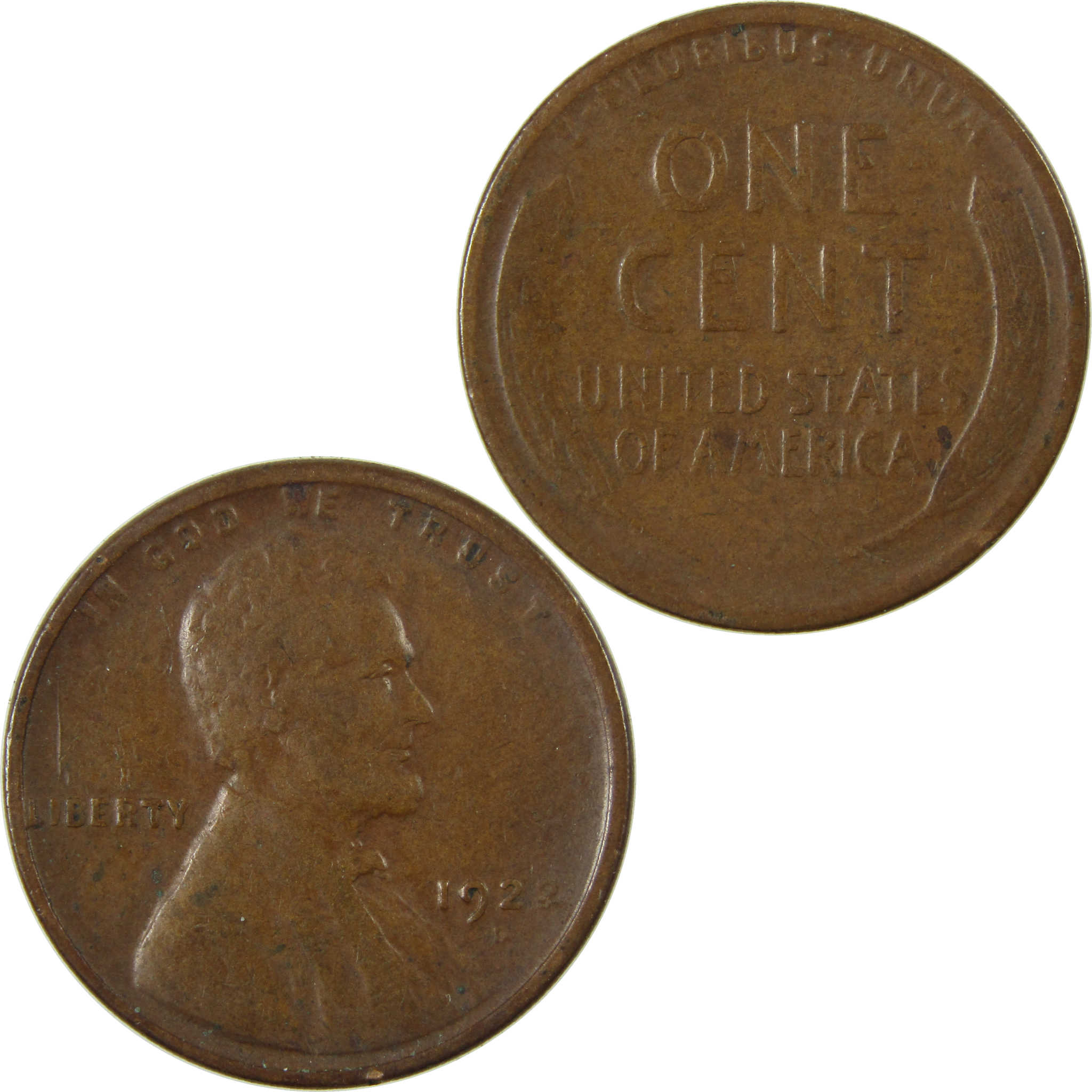 1922 D Lincoln Wheat Cent VG Very Good Penny 1c Coin SKU:I26881