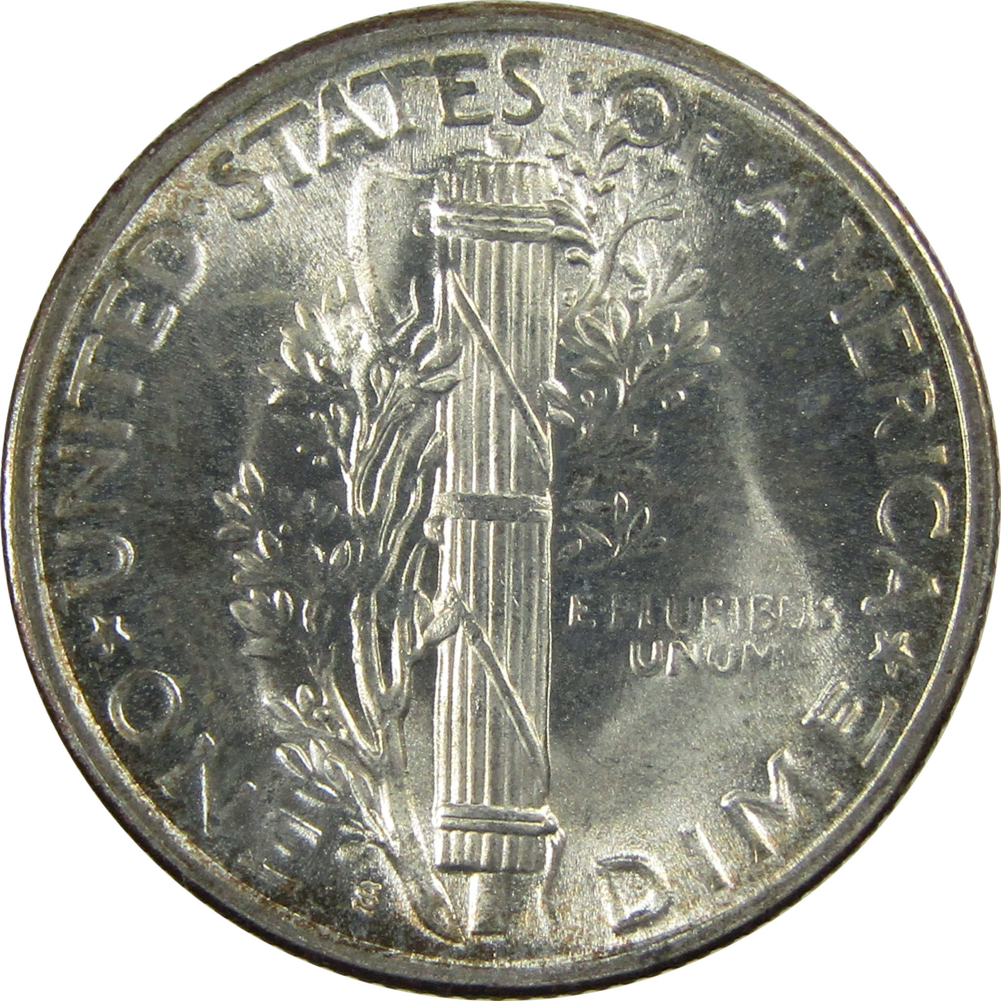 1945 S Micro S Mercury Silver Dime Uncirculated Details SKU:CP341