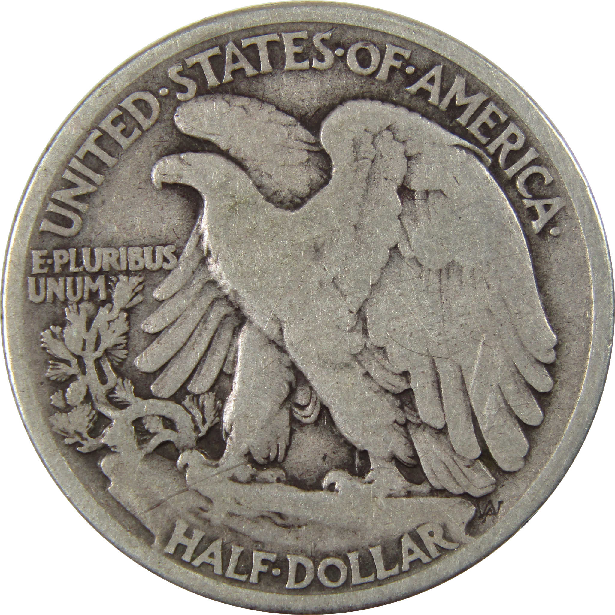 1917 D Obverse Liberty Walking Half Dollar VG Very Good SKU:I23475