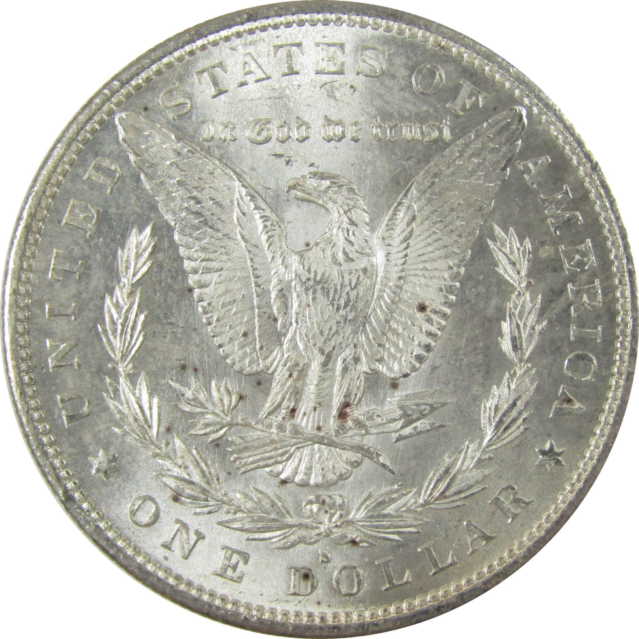 1879 S Rev 79 Morgan Silver Dollar Uncirculated Mint State SKU:I27754 - Morgan coin - Morgan silver dollar - Morgan silver dollar for sale - Profile Coins & Collectibles