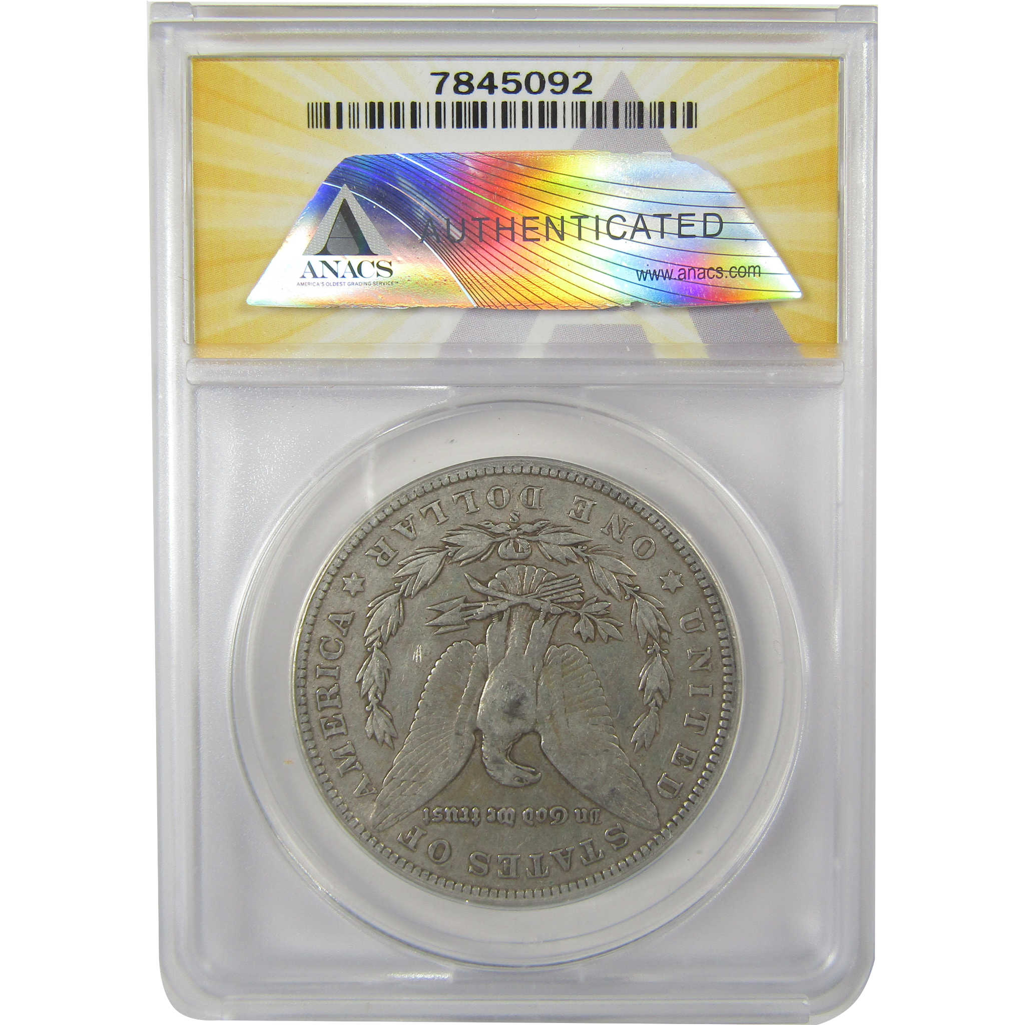 1904 S Morgan Dollar VF 25 ANACS Silver $1 Coin SKU:I21142 - Morgan coin - Morgan silver dollar - Morgan silver dollar for sale - Profile Coins & Collectibles