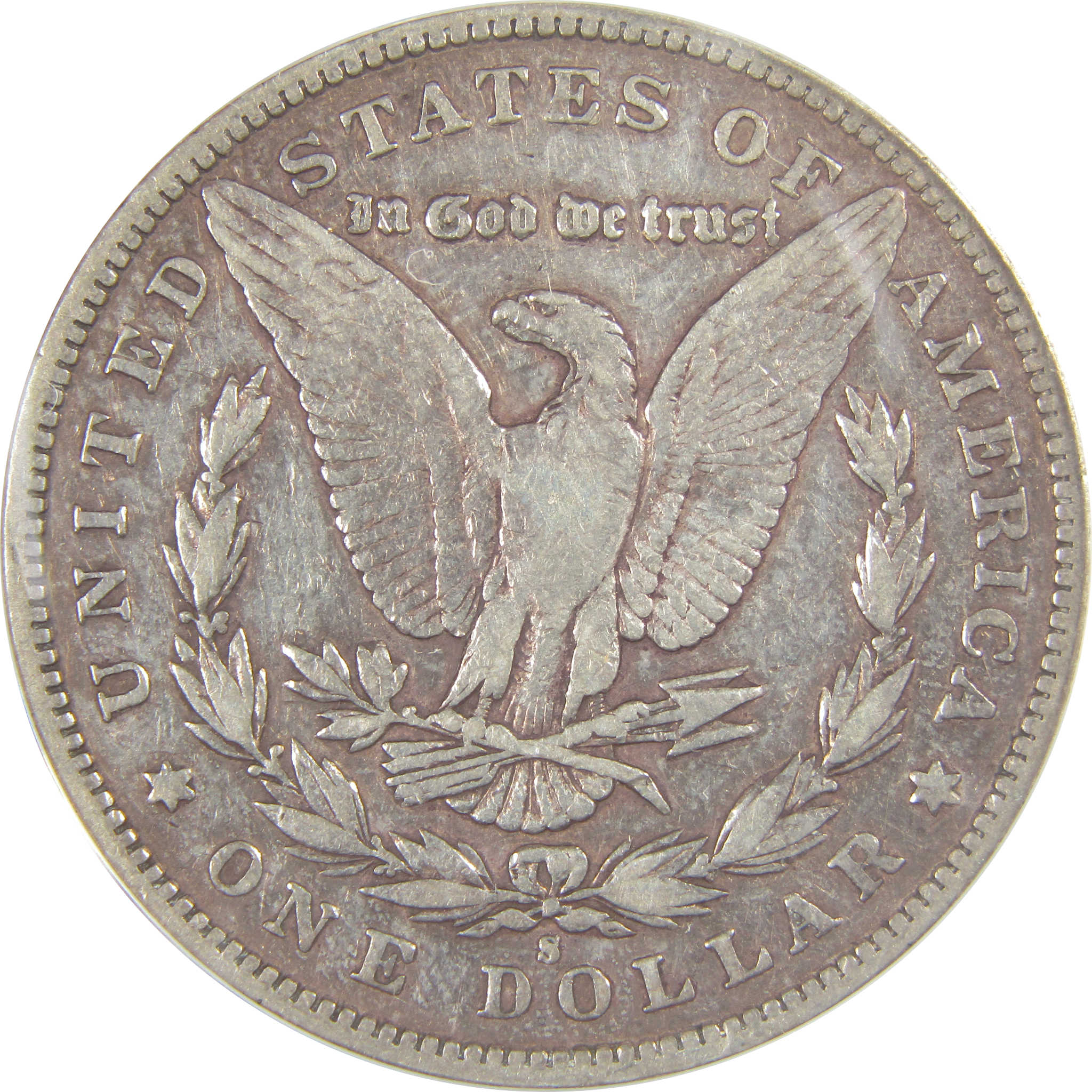 1896 S Morgan Dollar VF 30 ANACS Silver $1 Coin SKU:I20782 - Morgan coin - Morgan silver dollar - Morgan silver dollar for sale - Profile Coins & Collectibles