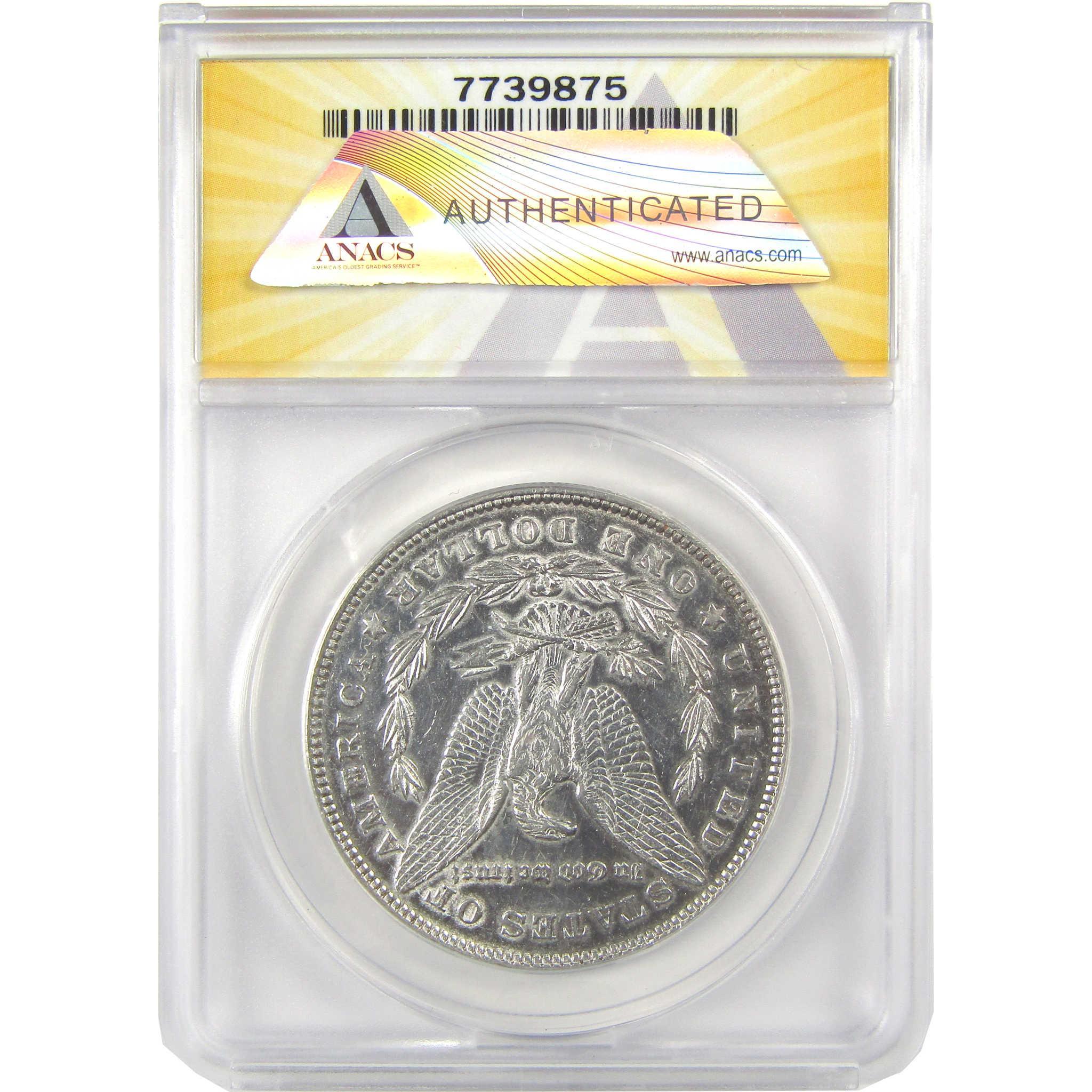 1878 7/8TF VAM-37 Morgan Dollar AU 58 ANACS Silver $1 Coin SKU:I21918 - Morgan coin - Morgan silver dollar - Morgan silver dollar for sale - Profile Coins & Collectibles