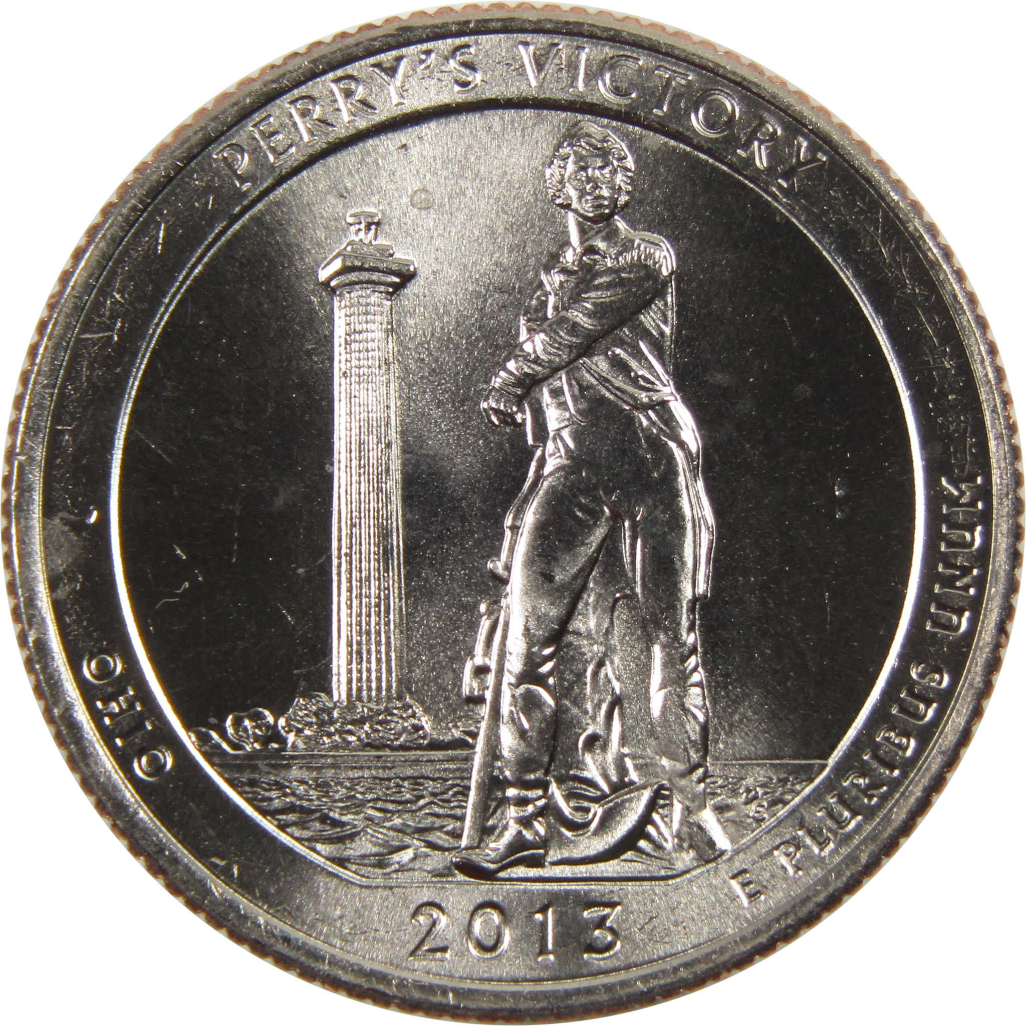 2013 D Perry's Victory National Park Quarter BU Uncirculated Clad 25c