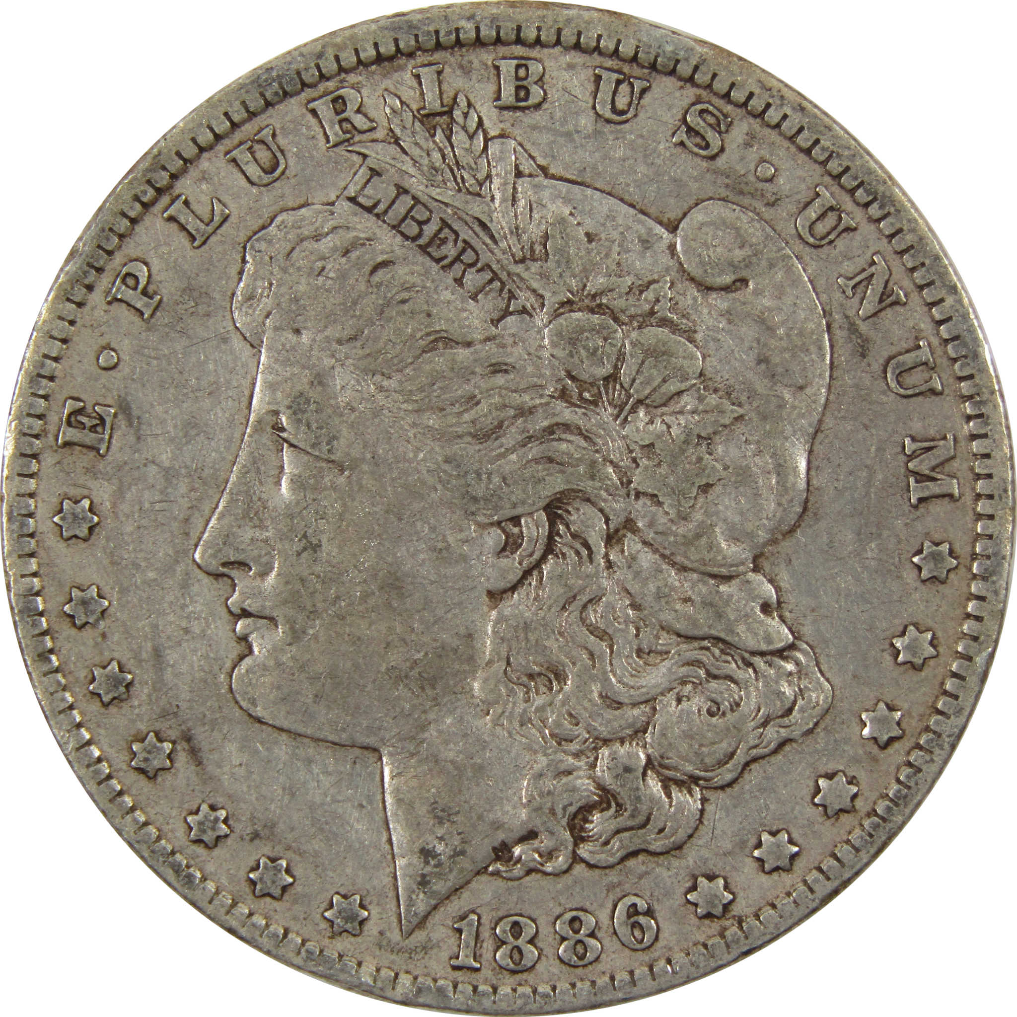 1886 O VAM-1A Morgan Dollar VF Very Fine 90% Silver $1 Coin SKU:I9165 - Morgan coin - Morgan silver dollar - Morgan silver dollar for sale - Profile Coins & Collectibles