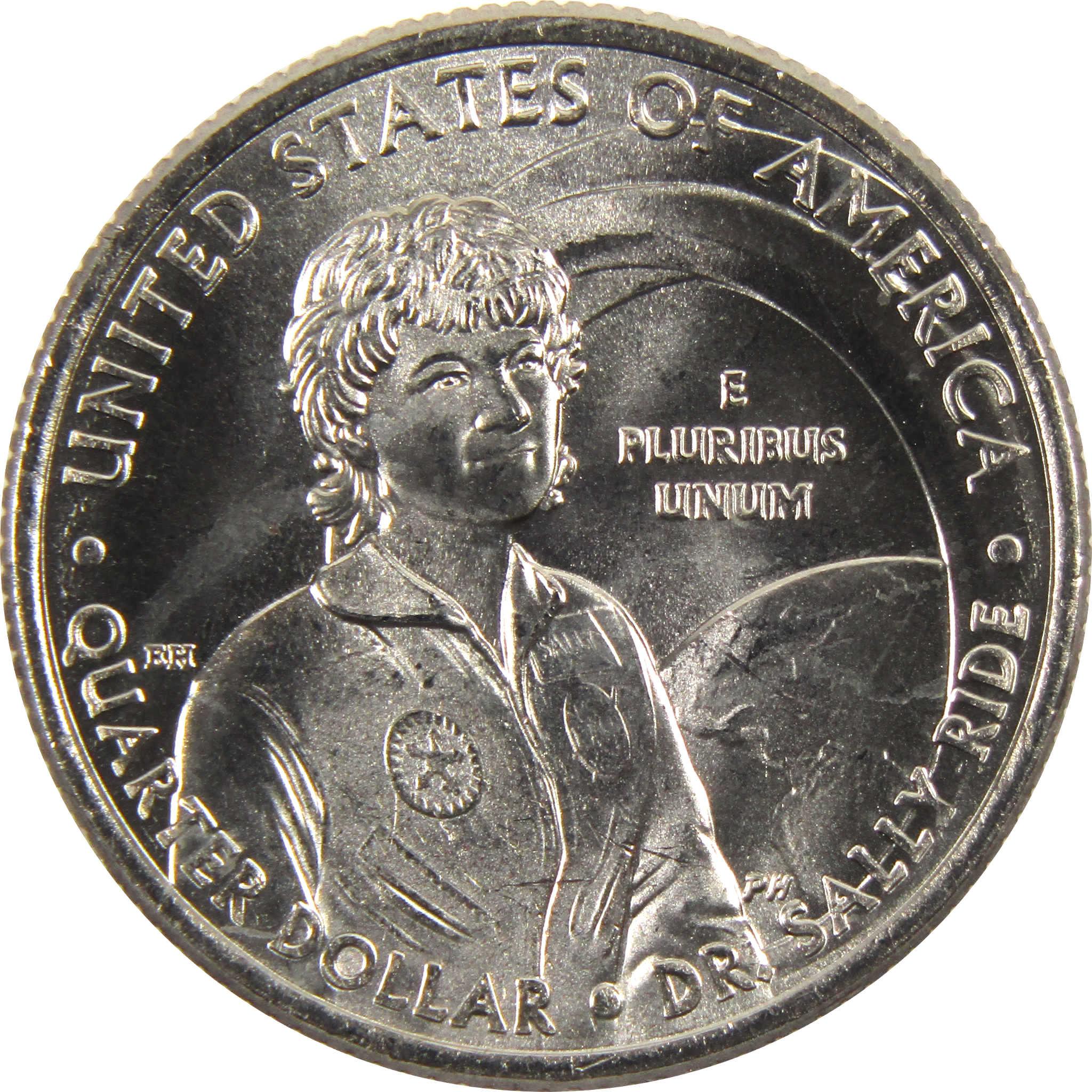 2022 P Sally Ride American Women Quarter BU Uncirculated Clad 25c Coin