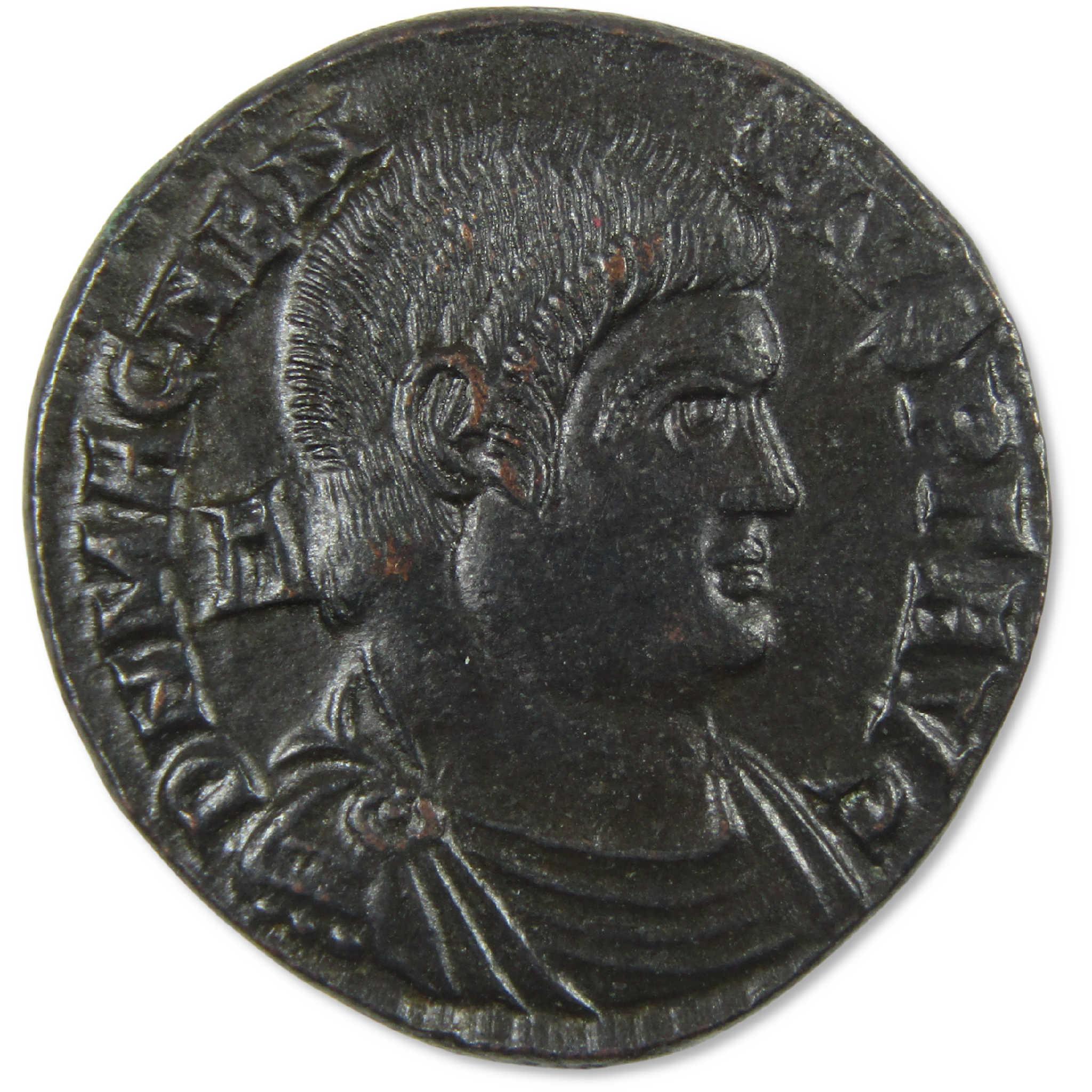350-353 AD Magnentius Roman Empire Centenionalis Victory XF Ancient