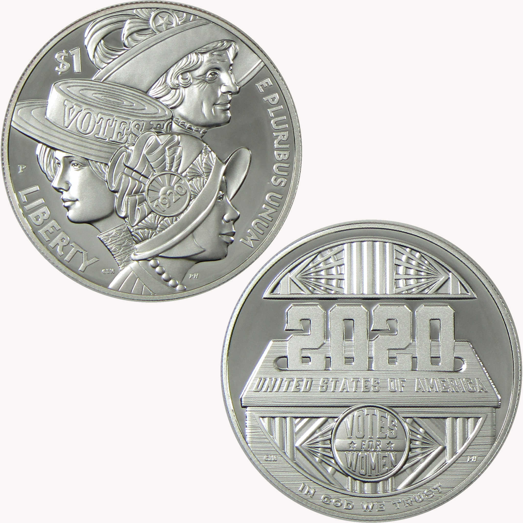 2020 P Women's Suffrage Centennial Commem Silver $1 Proof SKU:I26711