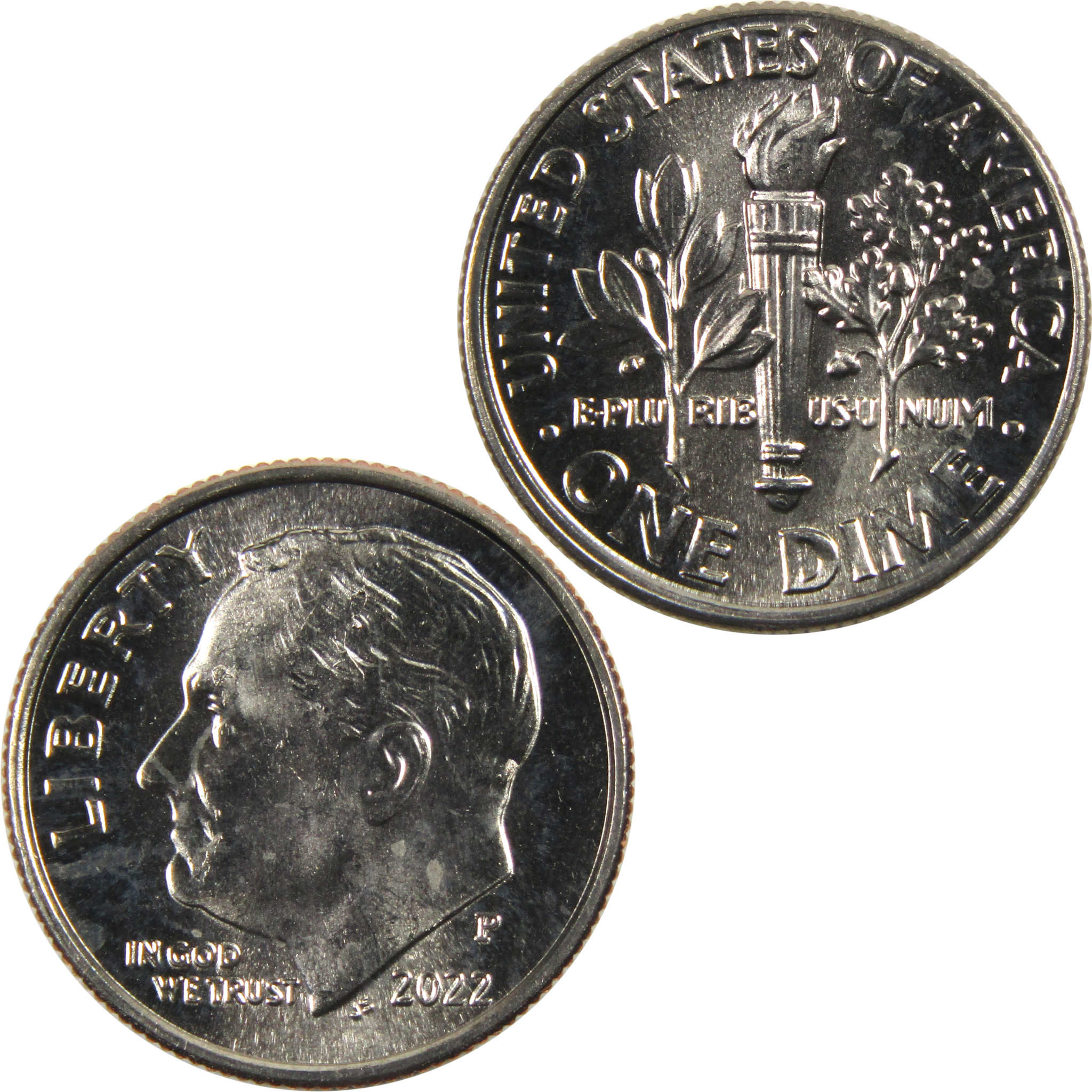 2022 P Roosevelt Dime BU Uncirculated Clad 10c Coin