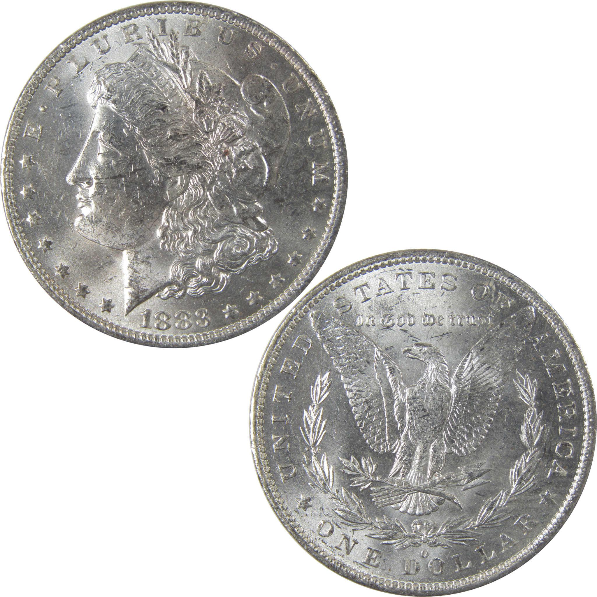 1883 O Morgan Silver Dollar Uncirculated Mint State Toned SKU:I24873