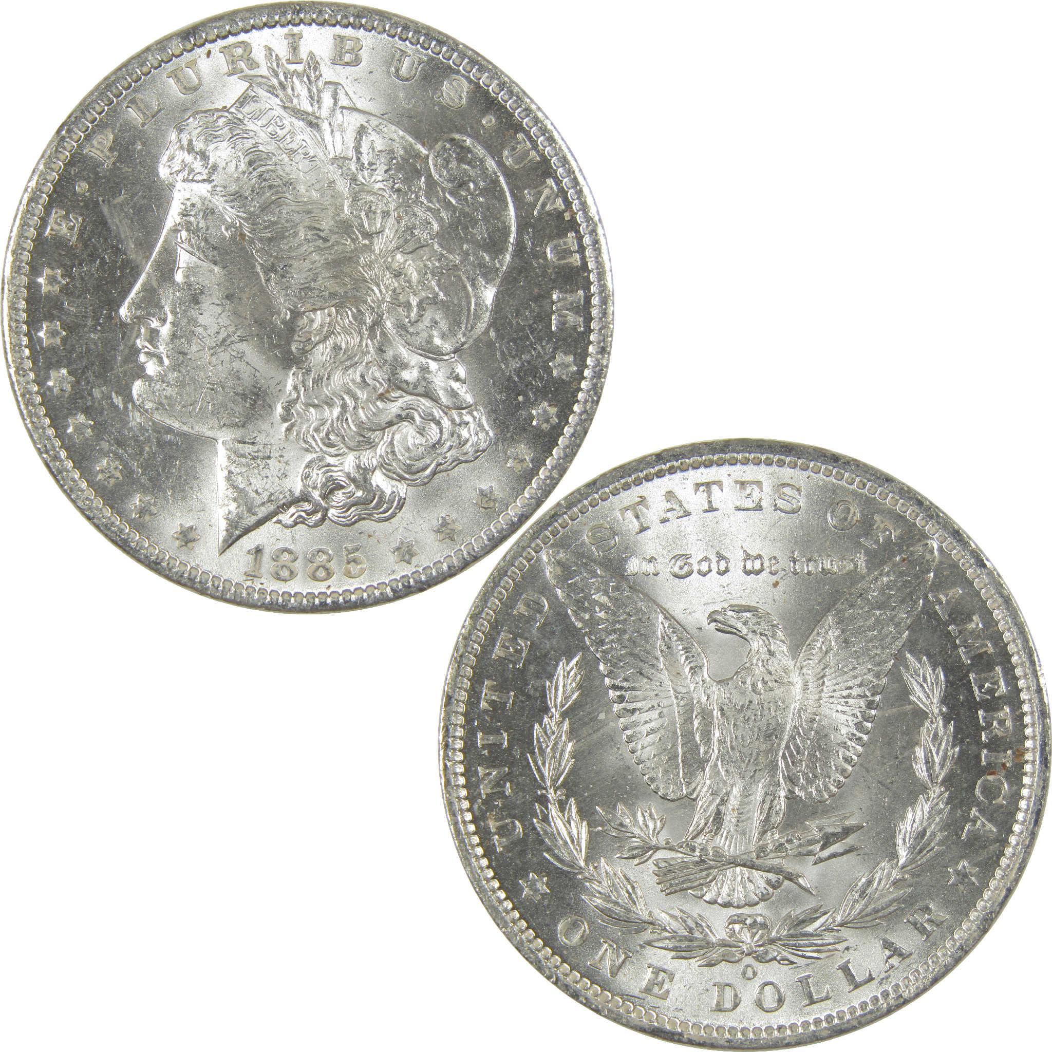 1885 O Morgan Dollar CH AU Choice About Uncirculated Silver $1 Coin - Morgan coin - Morgan silver dollar - Morgan silver dollar for sale - Profile Coins & Collectibles