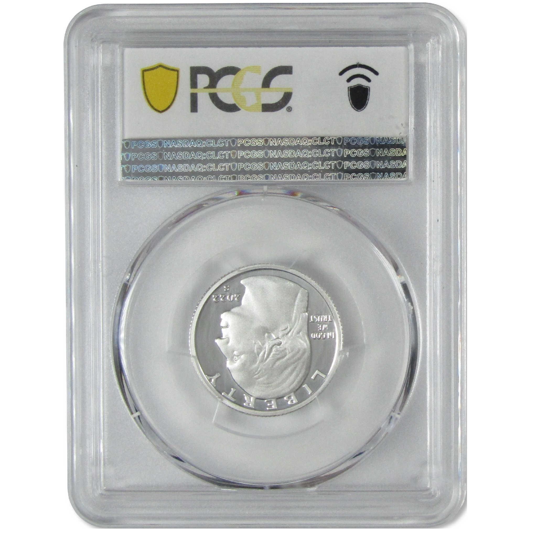2022 S Sally Ride American Women Silver Quarter PR 70 DCAM PCGS Proof