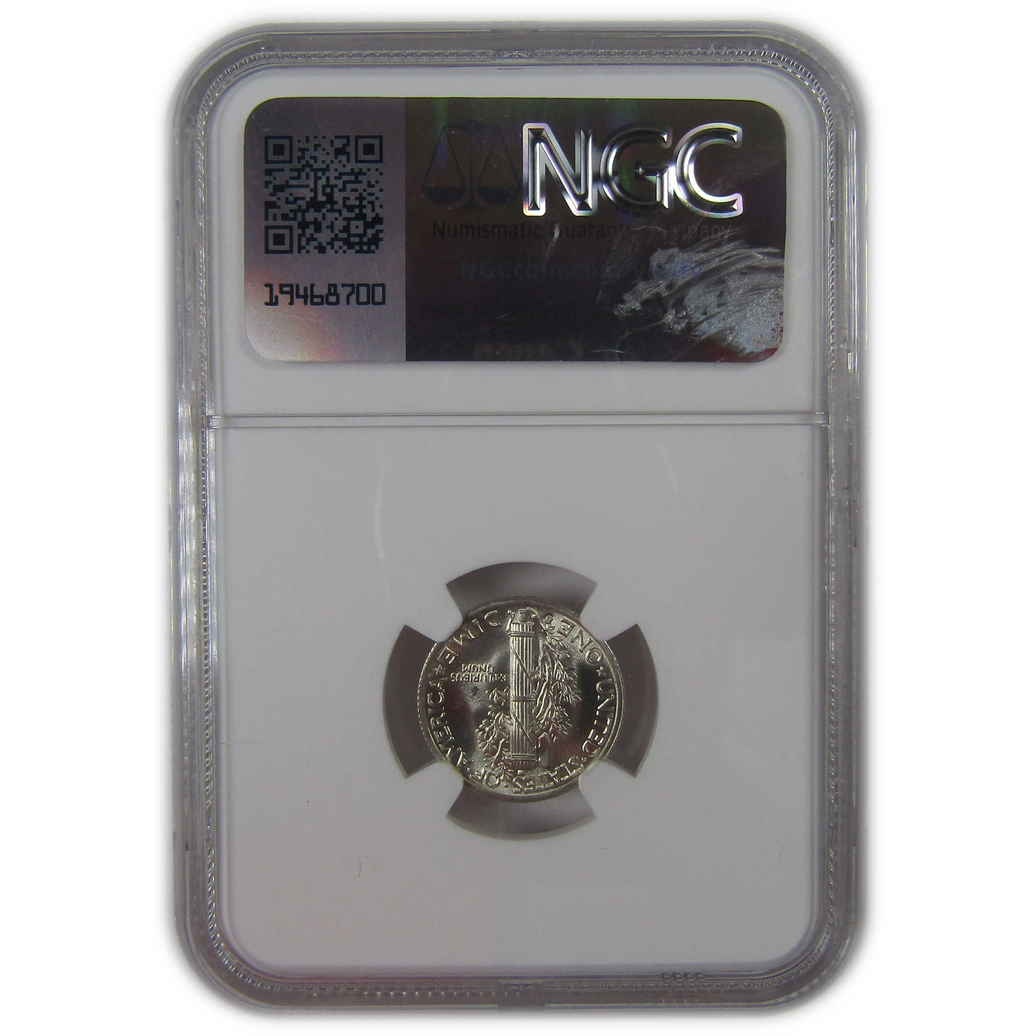 1937 S Mercury Dime MS 66 FB NGC Silver Uncirculated SKU:I23198