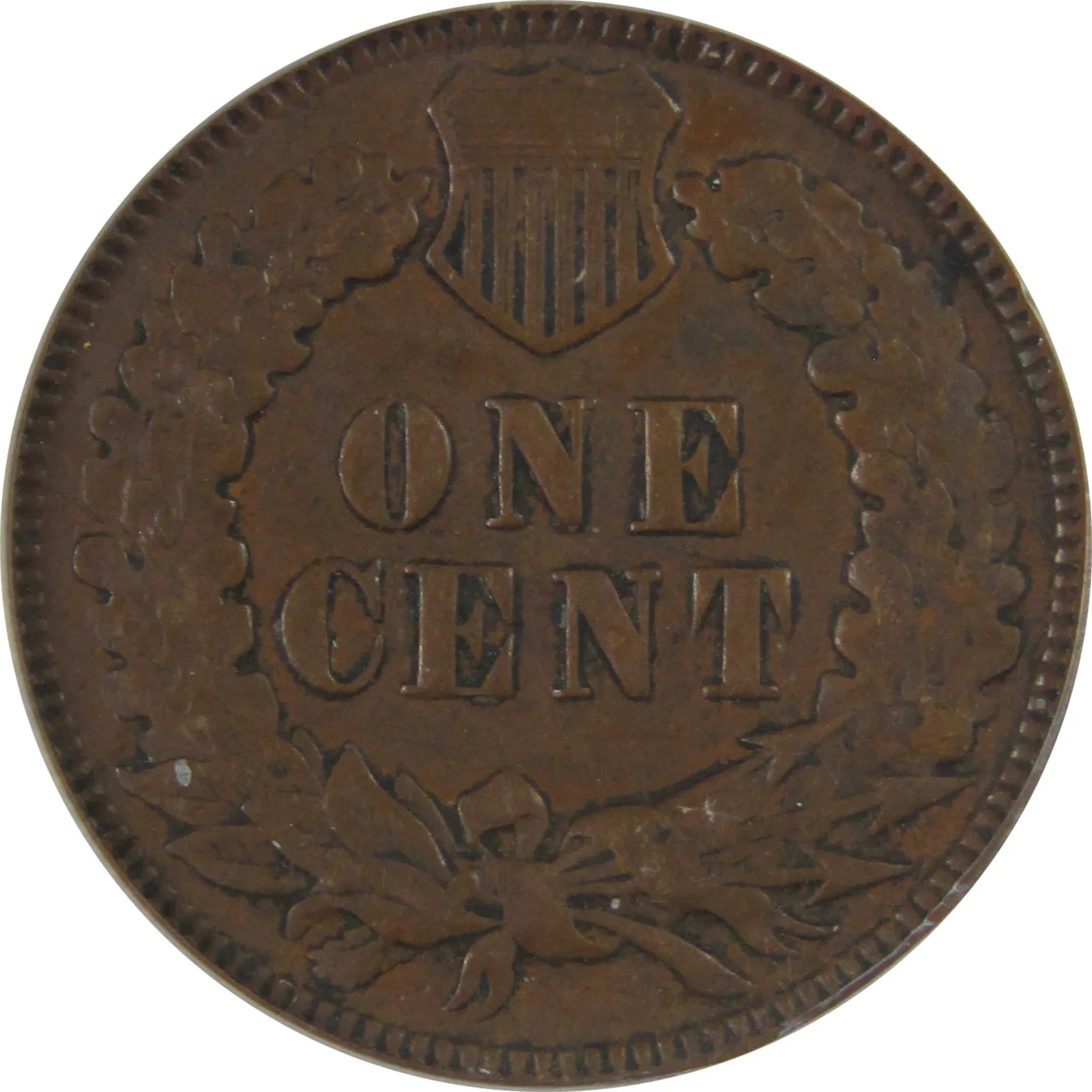 1872 Indian Head Cent VF 30 Details ANACS Penny 1c Coin SKU:CPC1186