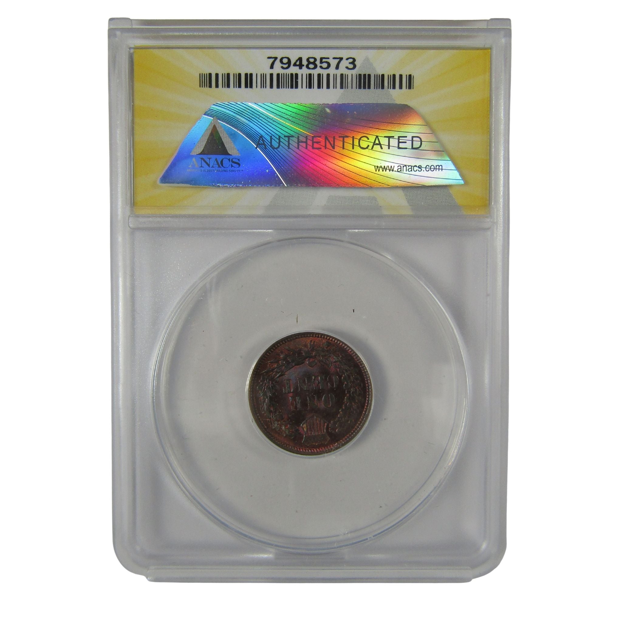 1909 Indian Head Cent MS 63 RB ANACS Penny Uncirculated SKU:I23020