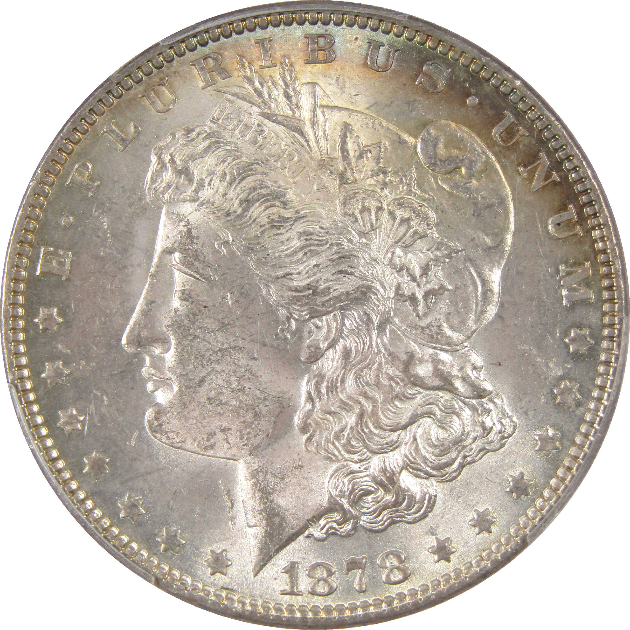 1878 7TF Rev 79 Morgan Dollar MS 62 PCGS Silver $1 Coin SKU:I11311 - Morgan coin - Morgan silver dollar - Morgan silver dollar for sale - Profile Coins & Collectibles