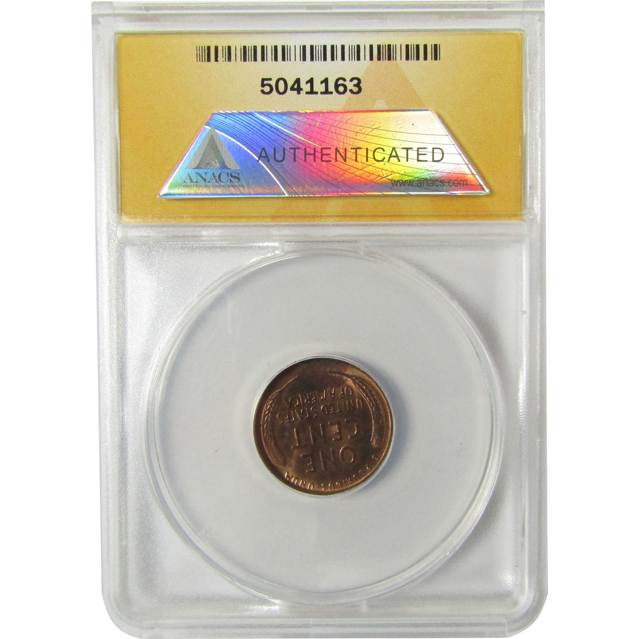 1930 Lincoln Wheat Cent MS 62 RB ANACS Uncirculated Penny SKU:I28447