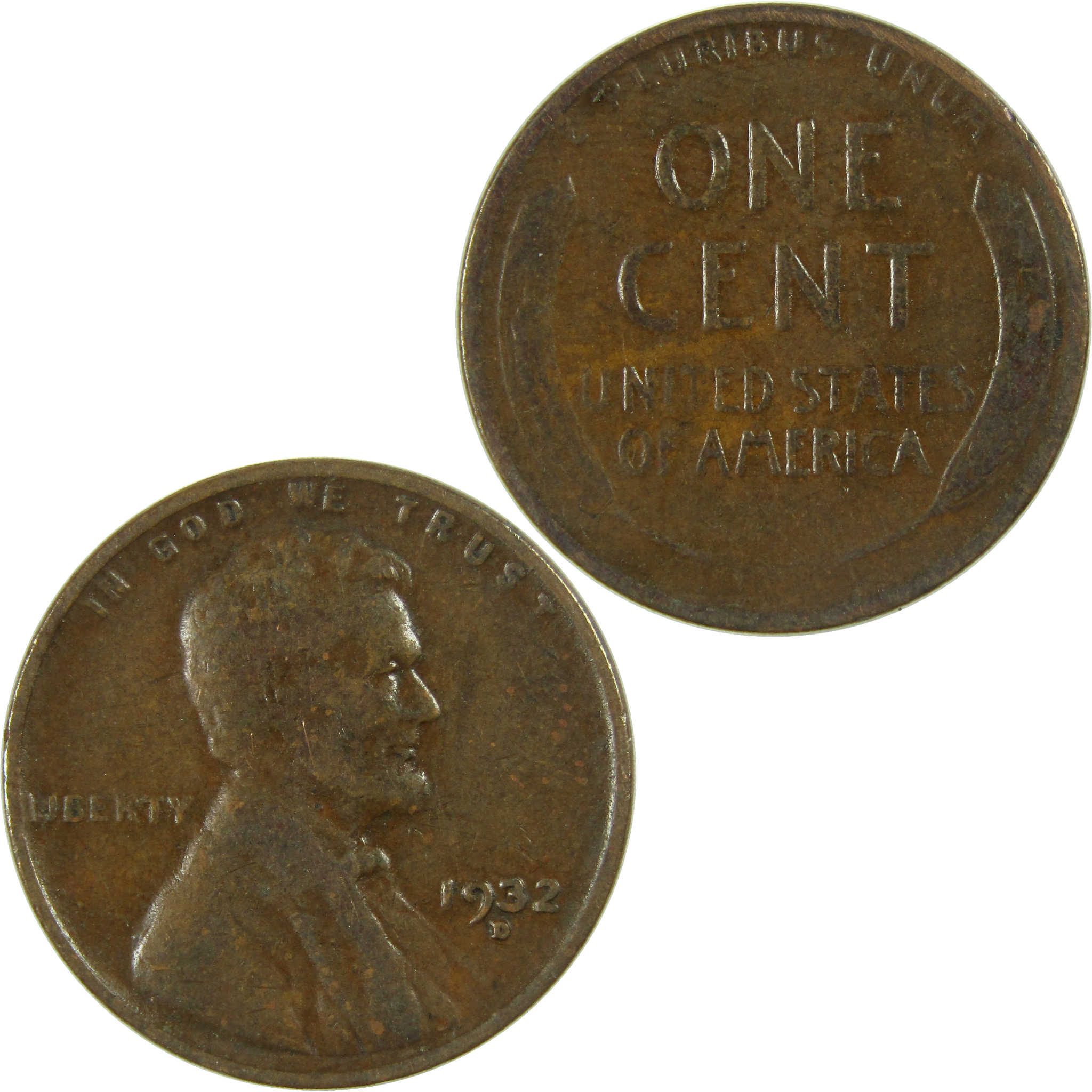 1932 D Lincoln Wheat Cent VG Very Good Penny 1c Coin SKU:I27127