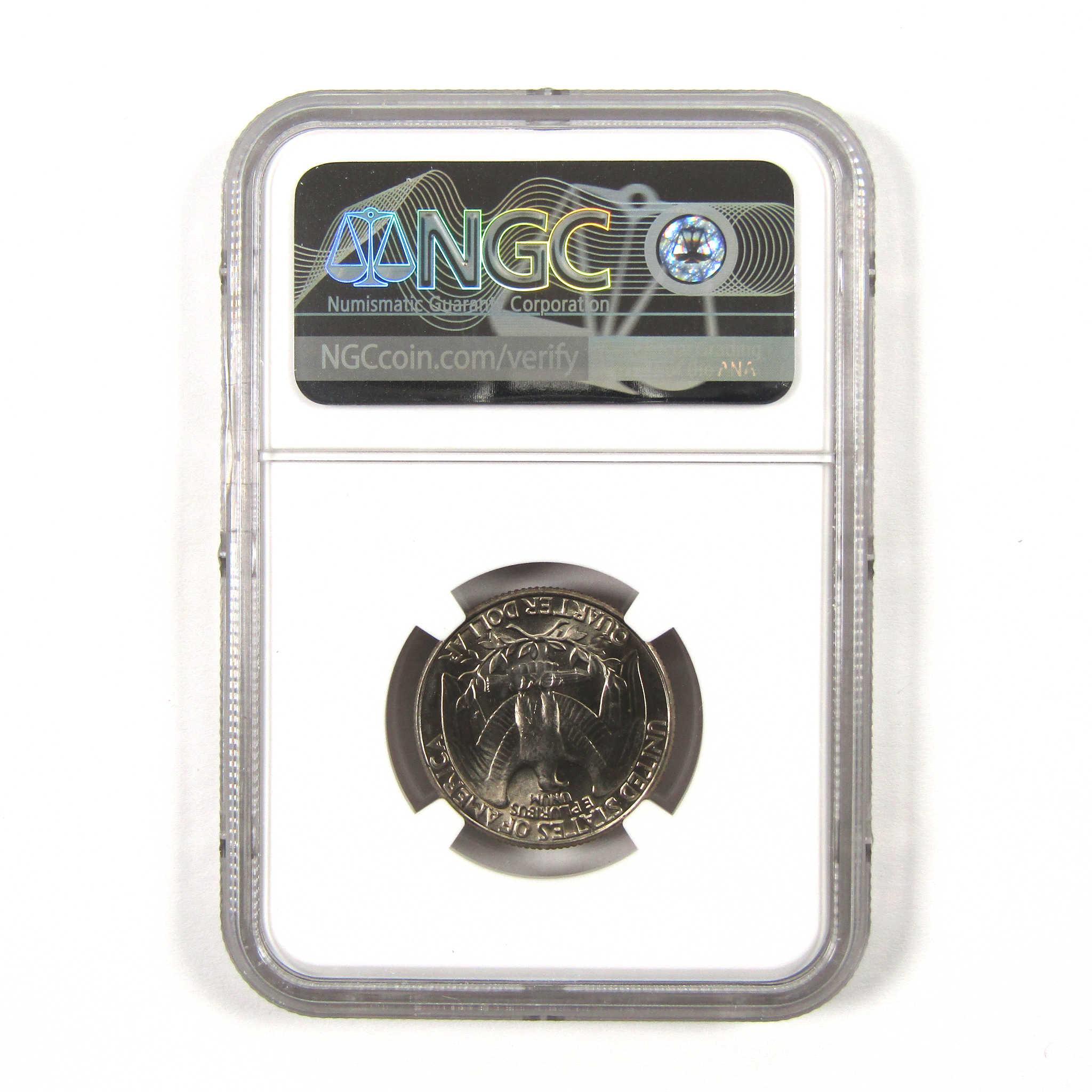1983 D Washington Quarter MS 67 NGC Clad 25c Uncirculated SKU:I9566