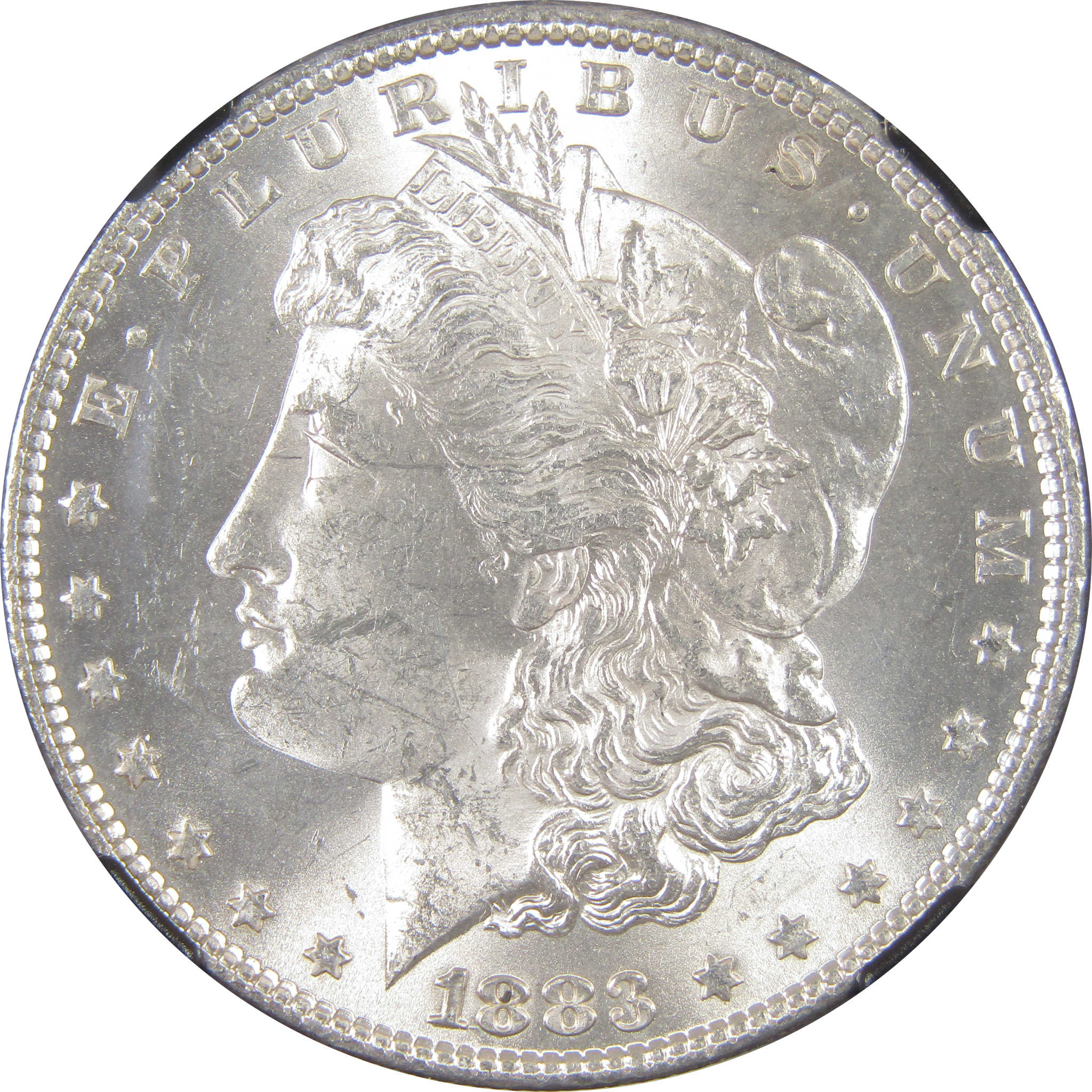 1883 Morgan Dollar MS 63 NGC Silver Original Bag Fragment SKU:I18307 - Morgan coin - Morgan silver dollar - Morgan silver dollar for sale - Profile Coins & Collectibles
