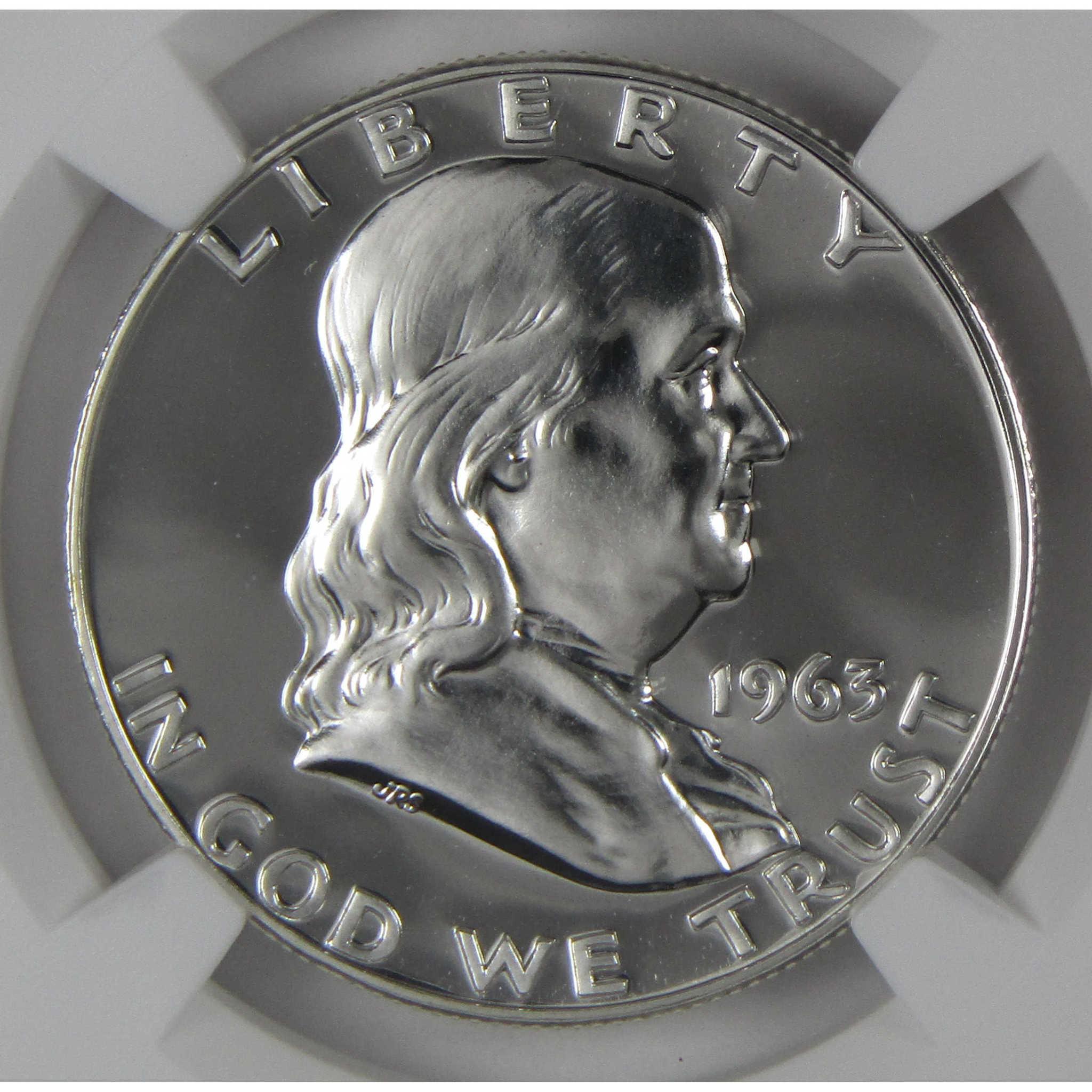 1963 Franklin Silver Half Dollar PF 69 NGC Proof 50c Coin SKU:I27428