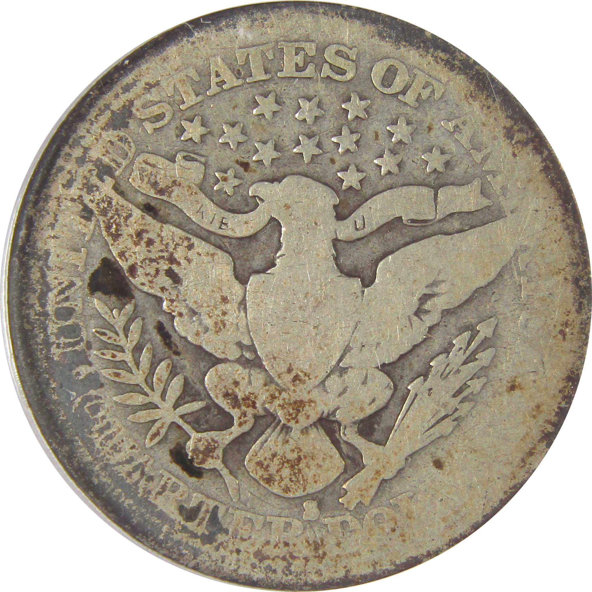 1914 S Barber Quarter AG 3 ANACS Silver 25c Coin SKU:I20225