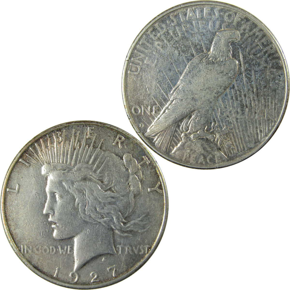 1927 S Peace Silver Dollar XF EF Extremely Fine Details SKU:I28107