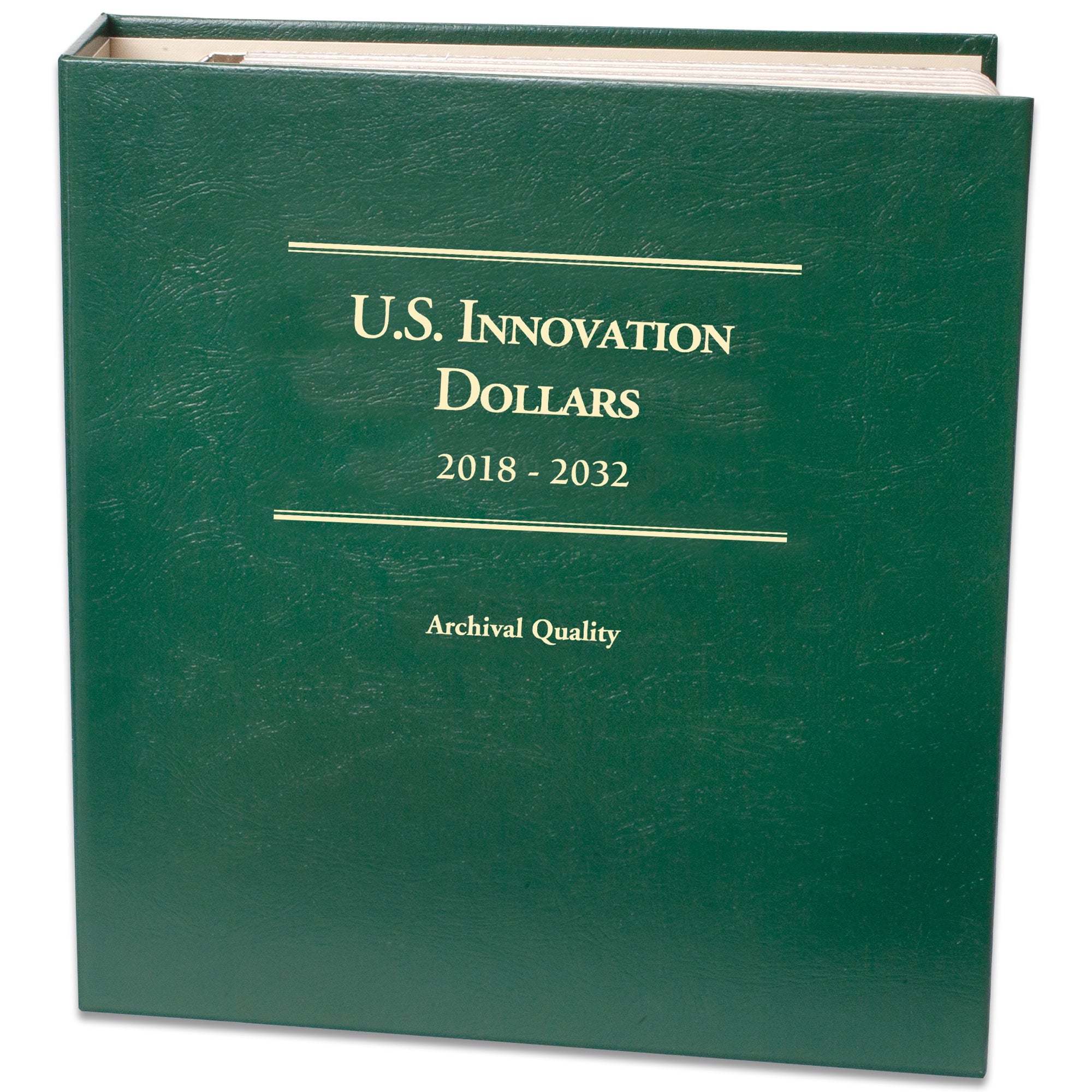 2018-2032 P&D U.S. Innovation Dollar Coin Album Littleton Coin Company