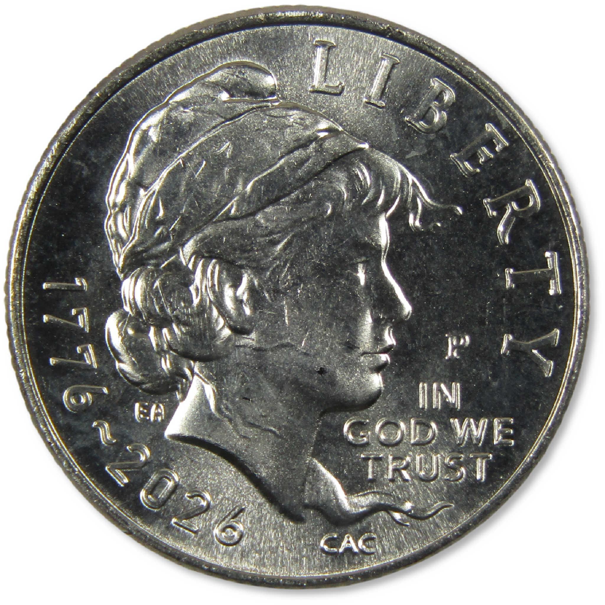 2026 P Emerging Liberty Semiquincentennial Clad Dime Uncirculated
