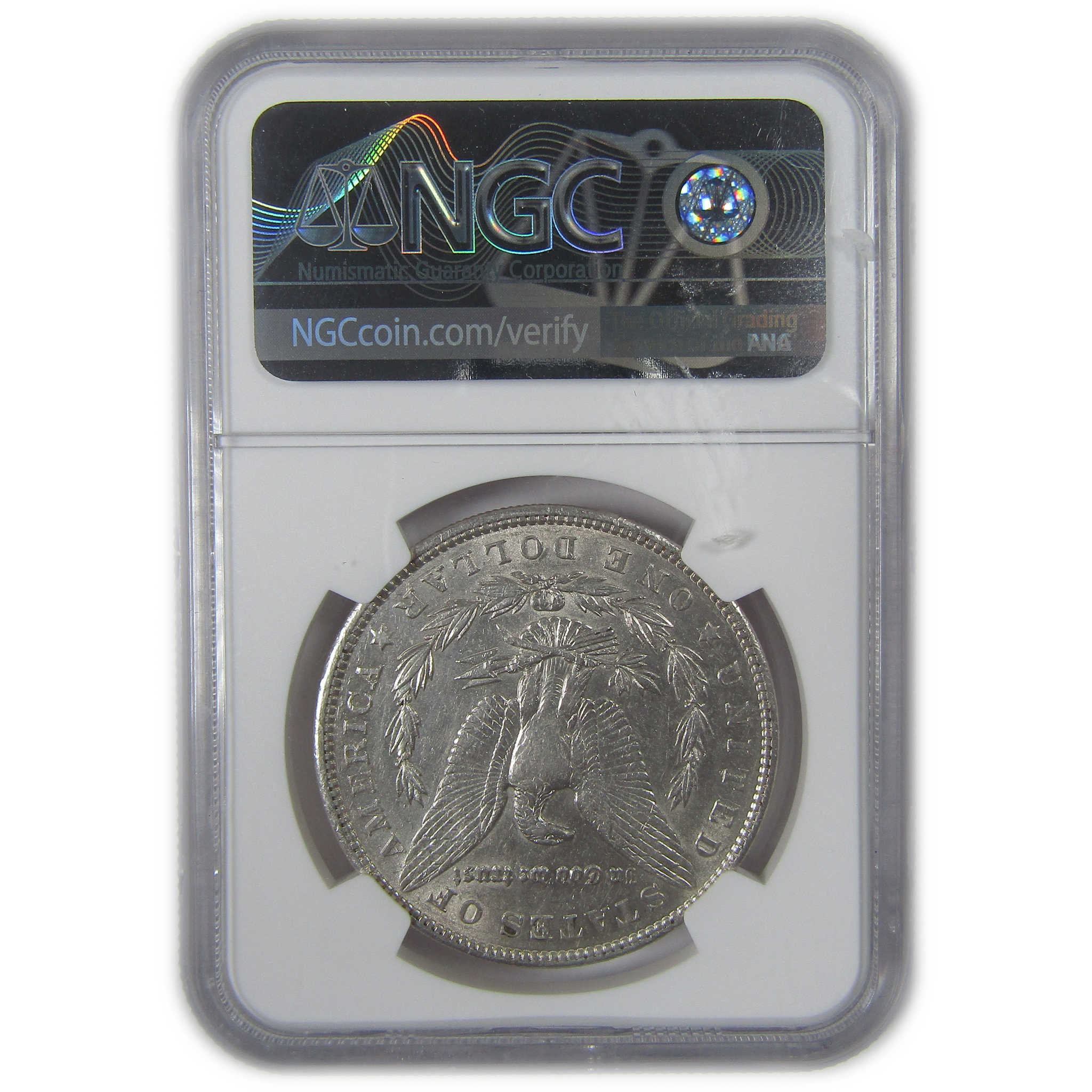 1901 Morgan Dollar AU 55 NGC Silver $1 Coin Collectible SKU:I23609 - Morgan coin - Morgan silver dollar - Morgan silver dollar for sale - Profile Coins & Collectibles