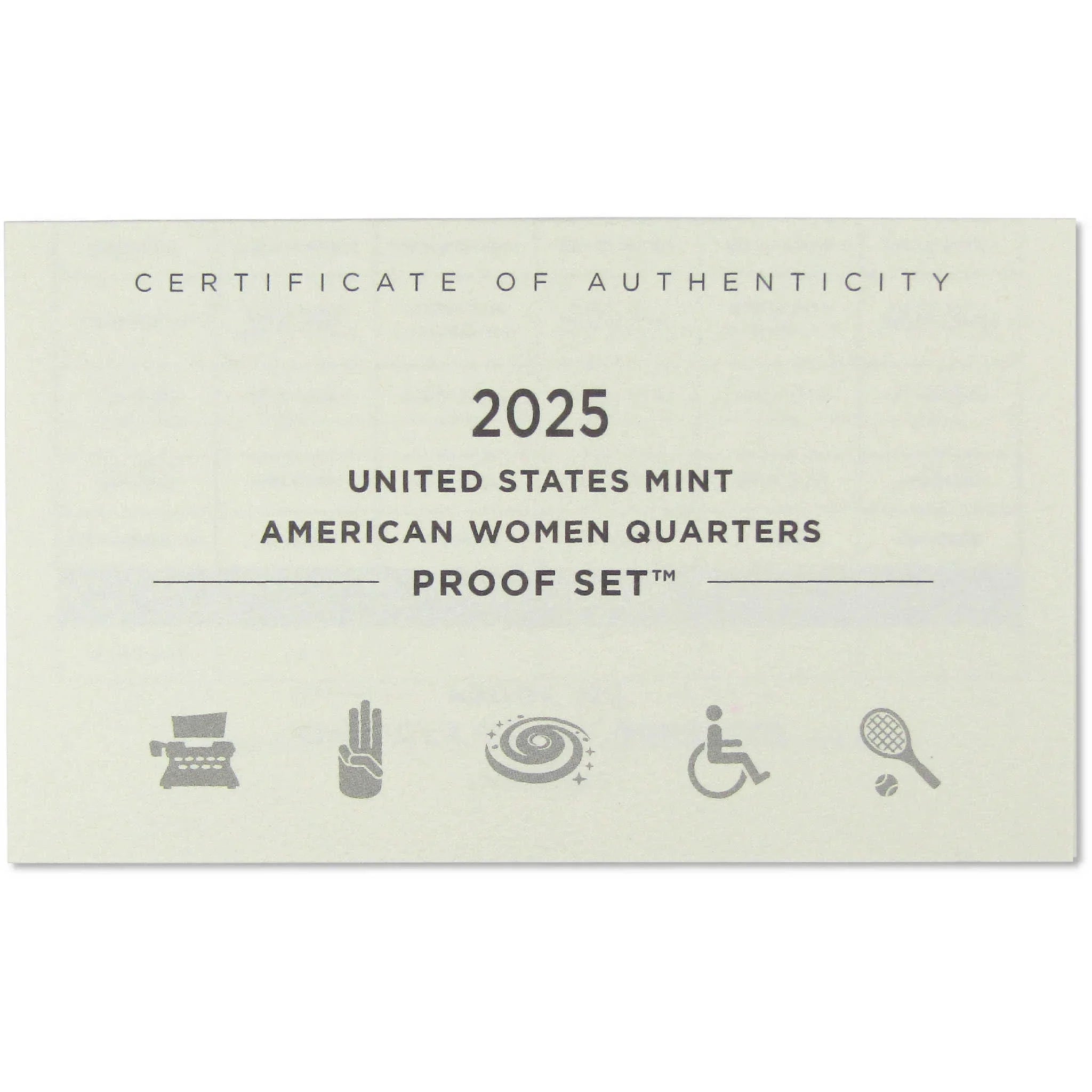 2025 American Women Quarter Clad Proof Set U.S. Mint OGP COA