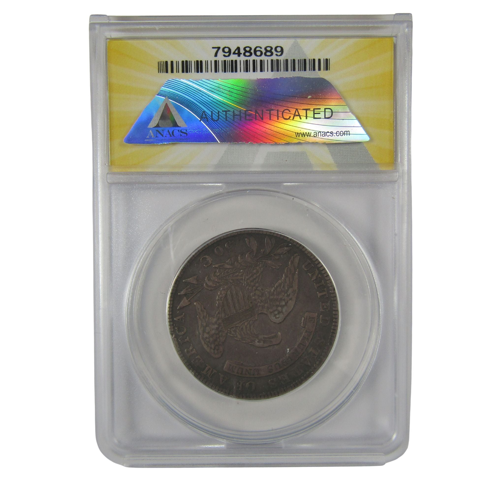 1834 Small Date Stars Letters Capped Bust 50C VF 25 ANACS SKU:I23032