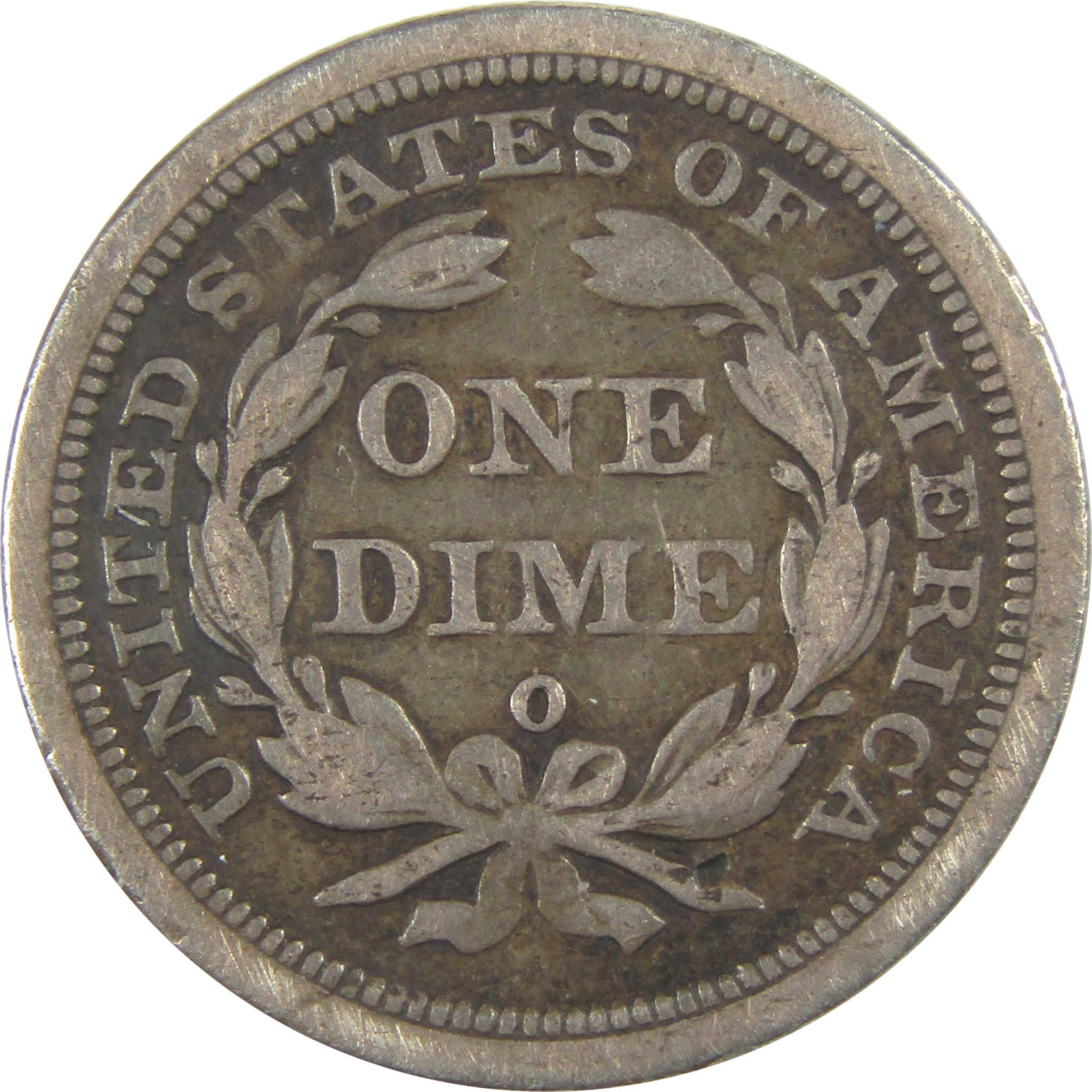 1842 O Seated Liberty Dime VF Very Fine Silver 10c Coin SKU:I19552