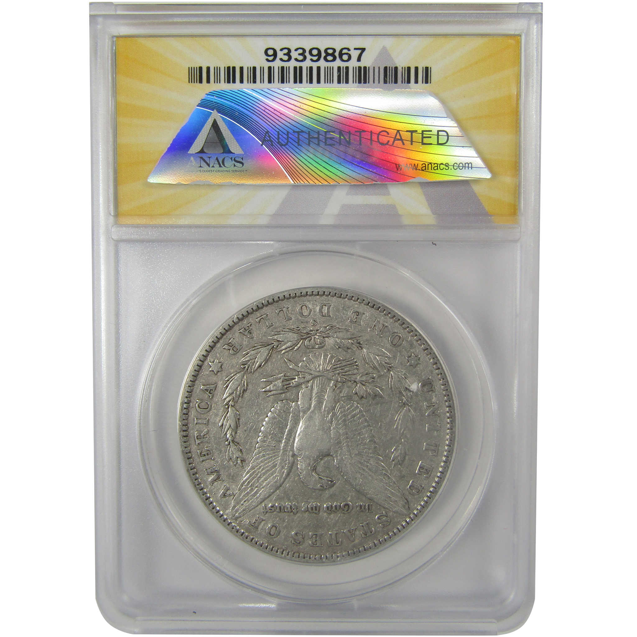 1903 S Morgan Dollar VF 25 Details ANACS Silver $1 Coin SKU:I21728 - Morgan coin - Morgan silver dollar - Morgan silver dollar for sale - Profile Coins & Collectibles
