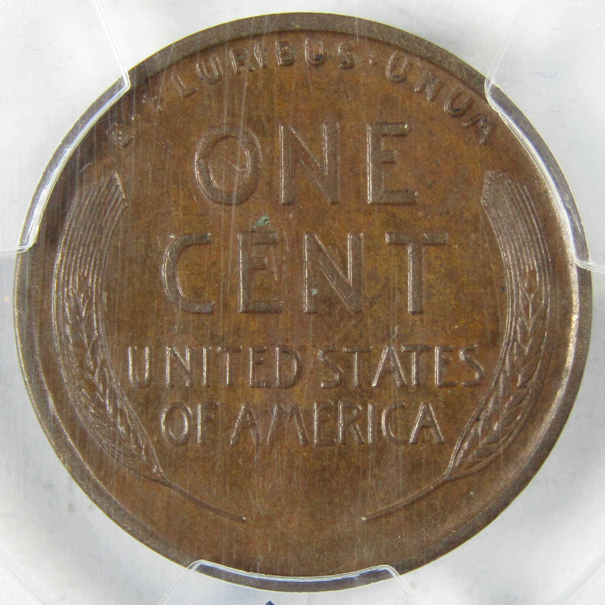 1919 S Lincoln Wheat Cent AU 58 PCGS Penny 1c Coin Collectible
