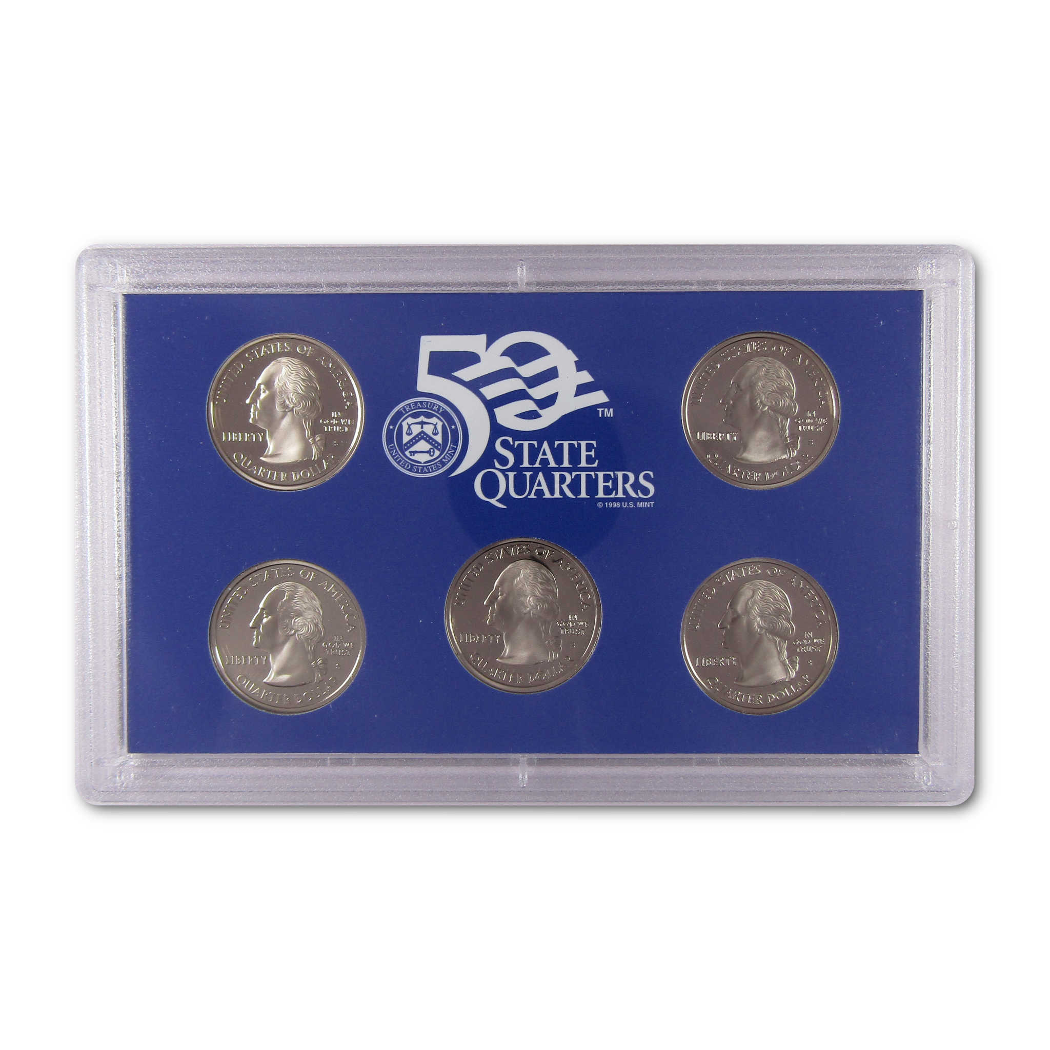 2006 State Quarter Clad Proof Set U.S. Mint Packaging OGP COA