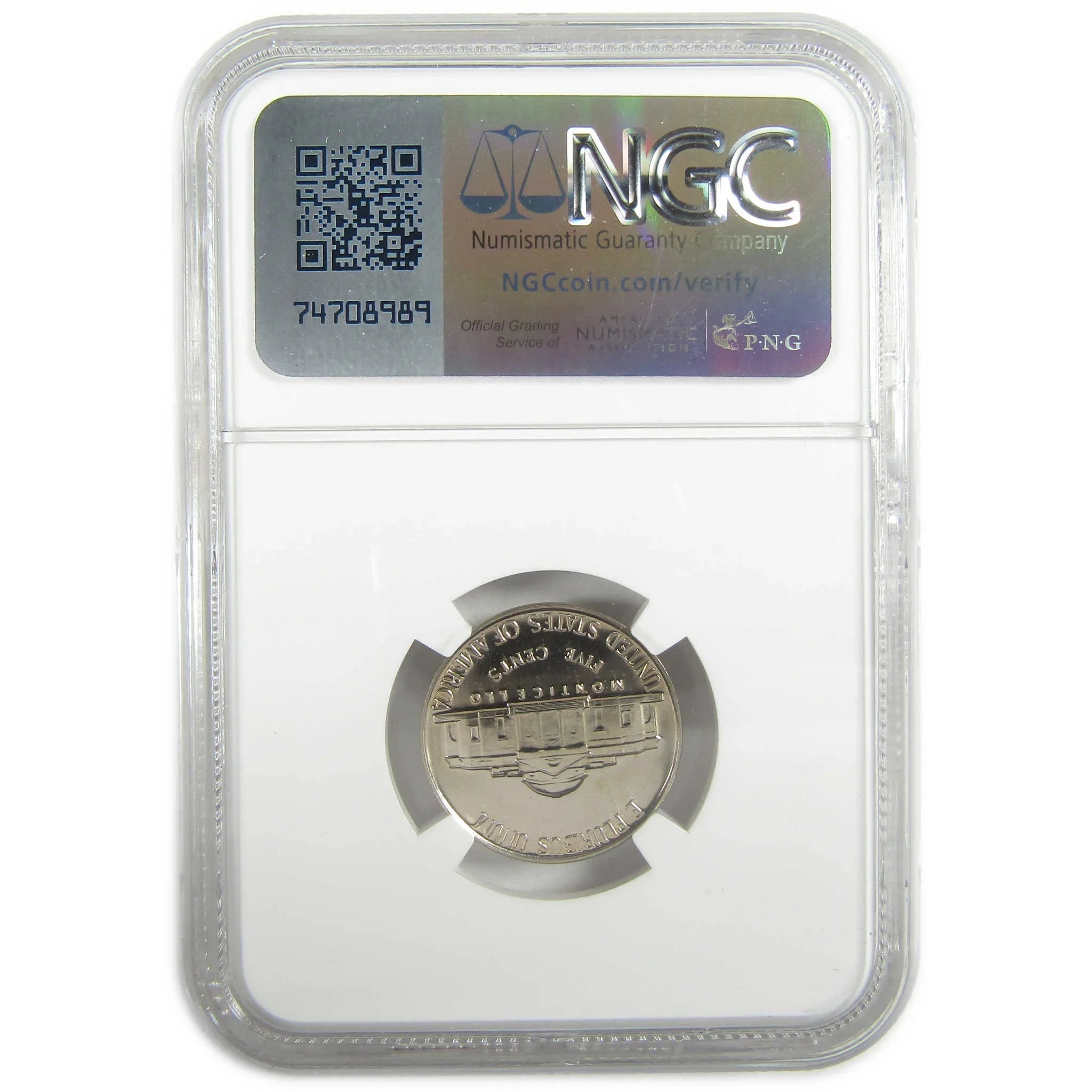 1953 Jefferson Nickel PF 68 NGC Proof 5c Coin Collectible SKU:I27349