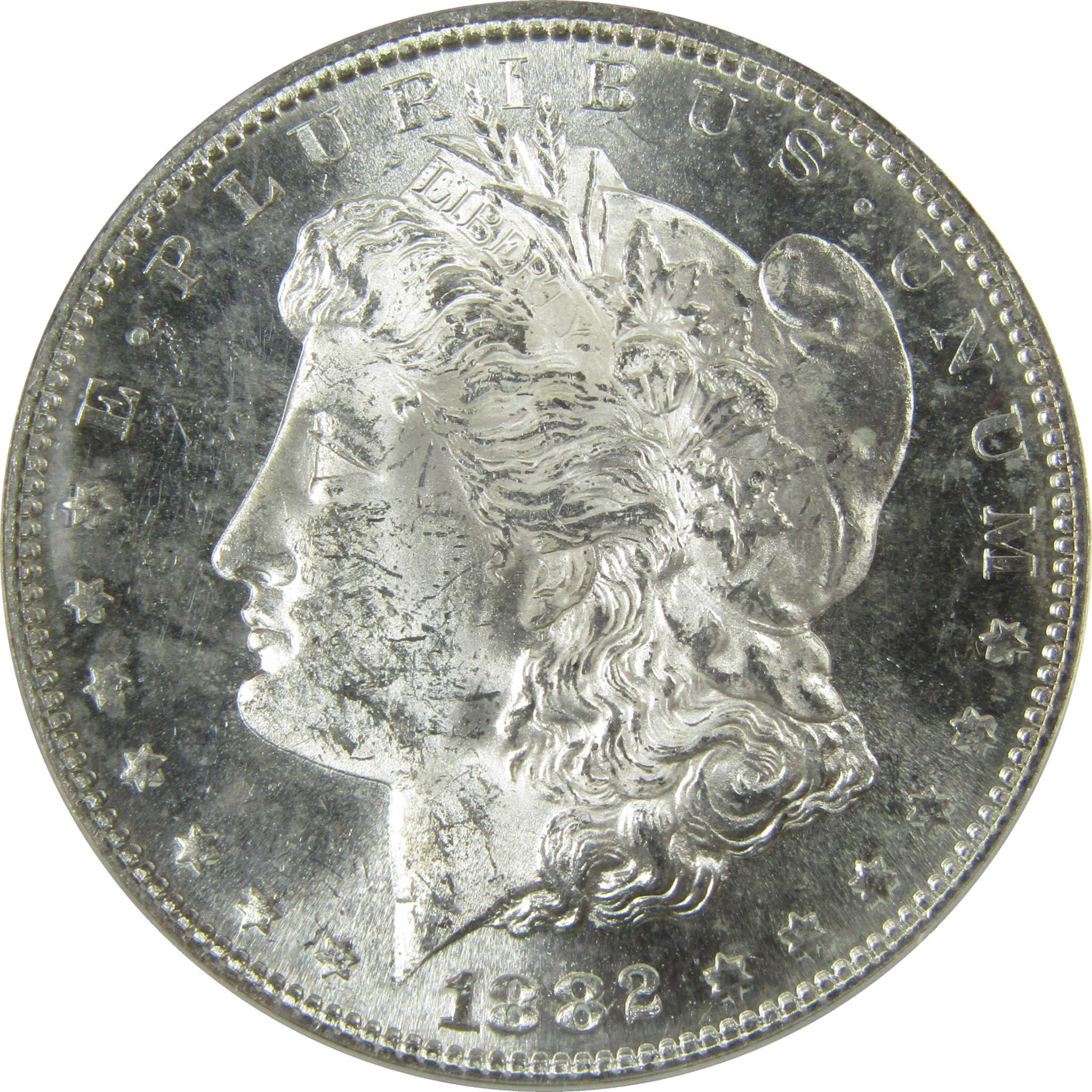 1882 S Morgan Silver Dollar MS 63 ANACS Uncirculated SKU:I28293
