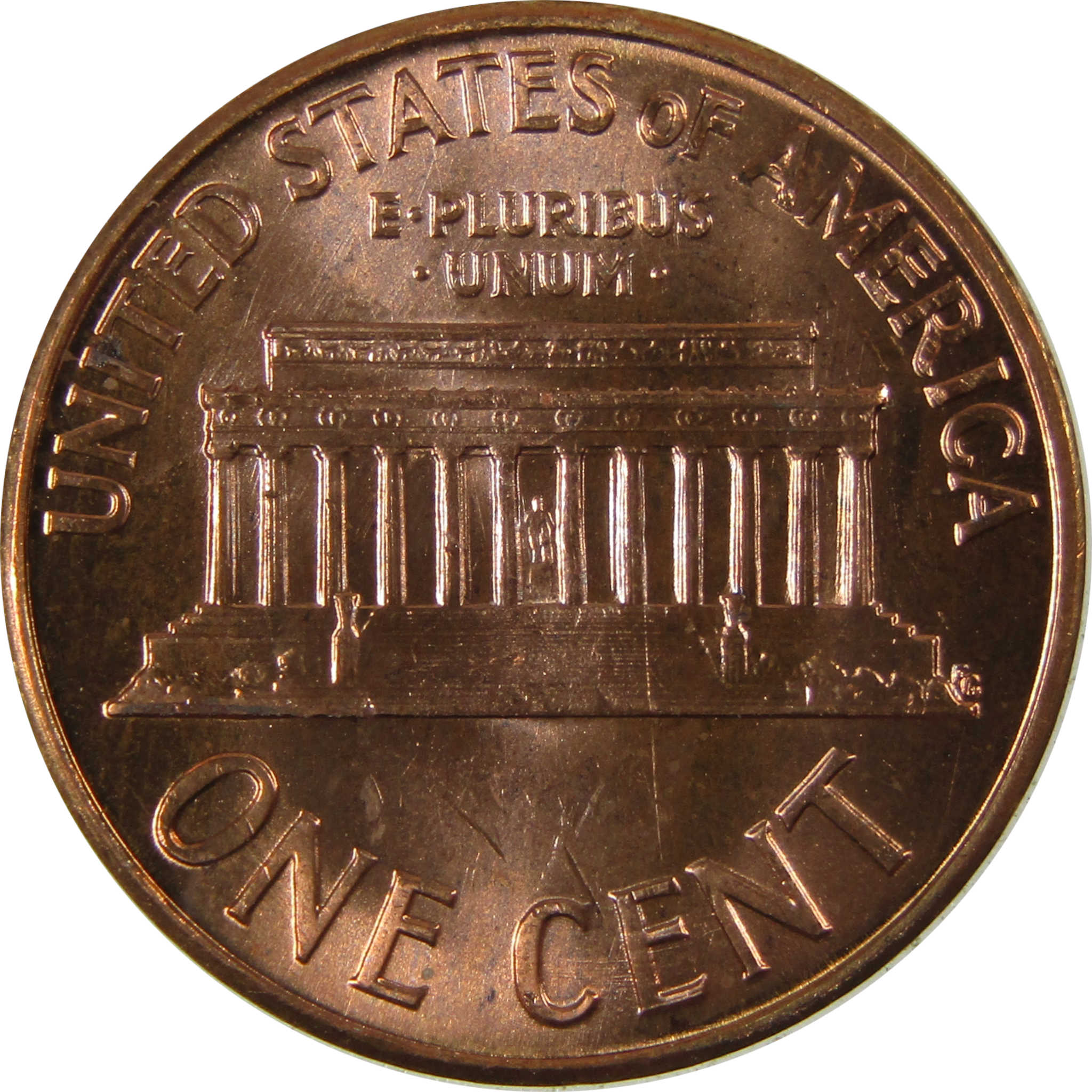 1960 Small Date Lincoln Memorial 1c Uncirculated Mint State SKU:I26586