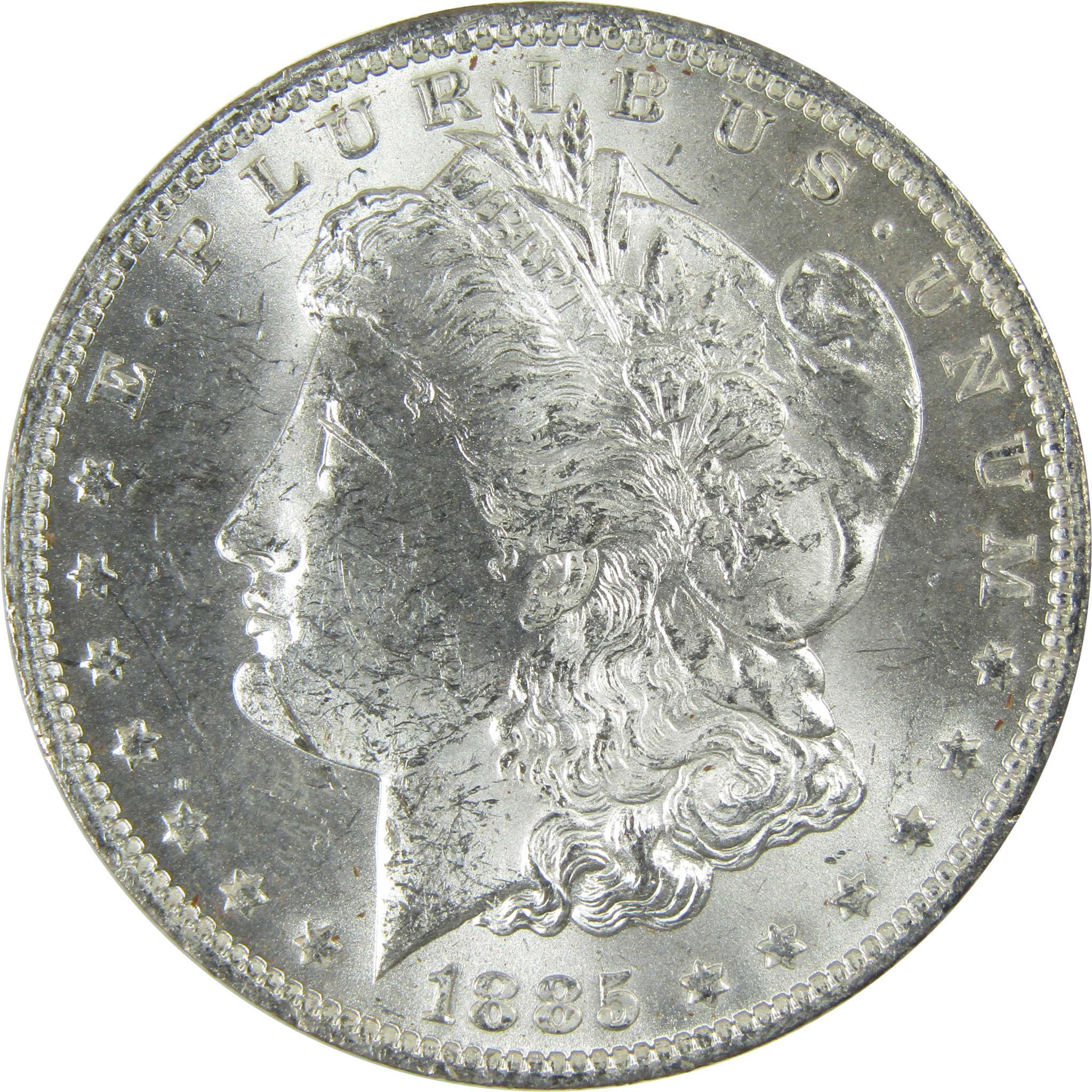 1885 O Morgan Silver Dollar Uncirculated Mint State $1 Coin SKU:I27474 - Morgan coin - Morgan silver dollar - Morgan silver dollar for sale - Profile Coins & Collectibles